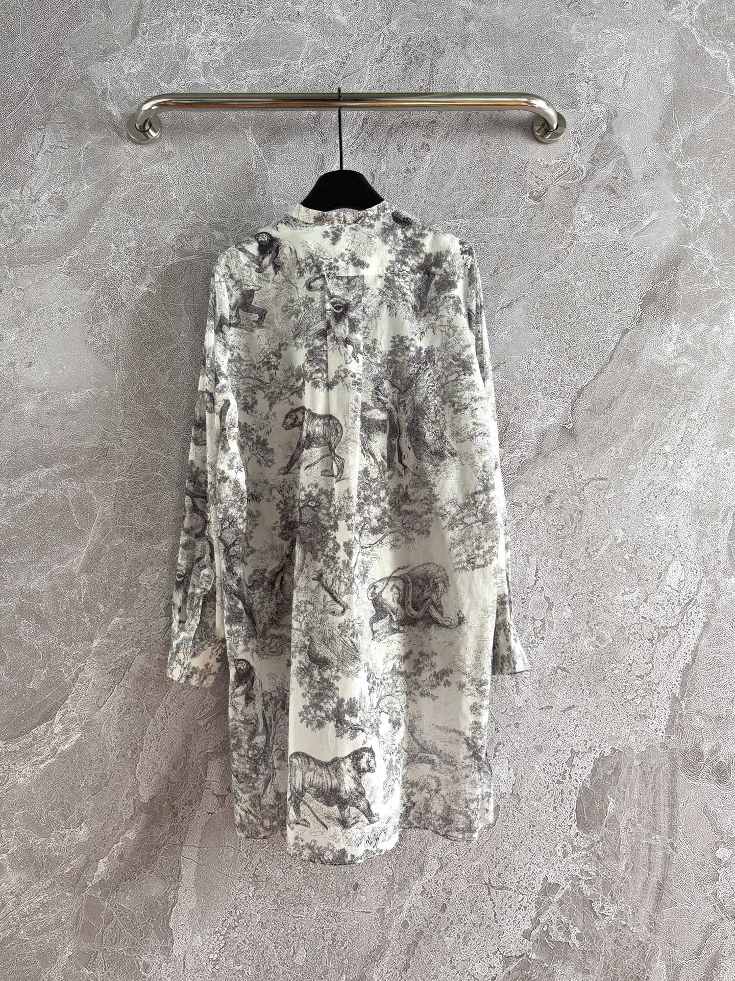 CD Shirt Gray Cotton