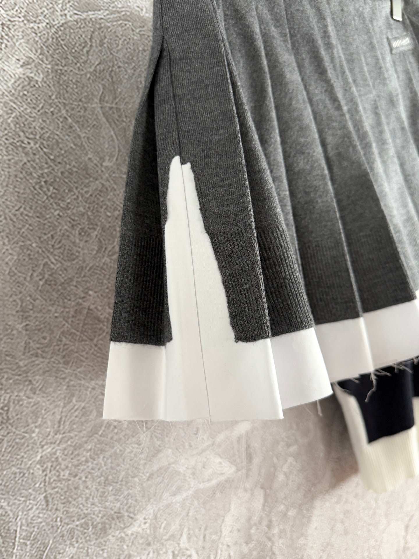 Miu Miu Set Black Gray White Polin Cotton