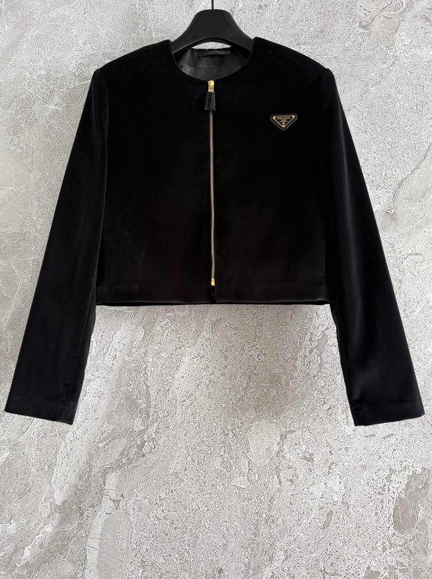 Prada Jacket Black Cotton