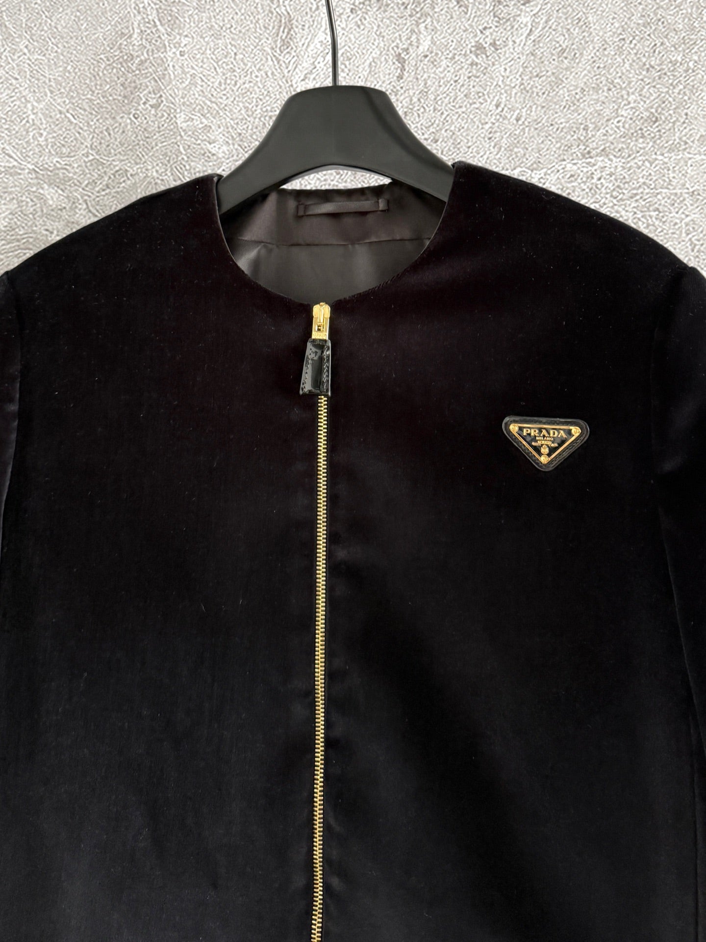 Prada Jacket Black Cotton