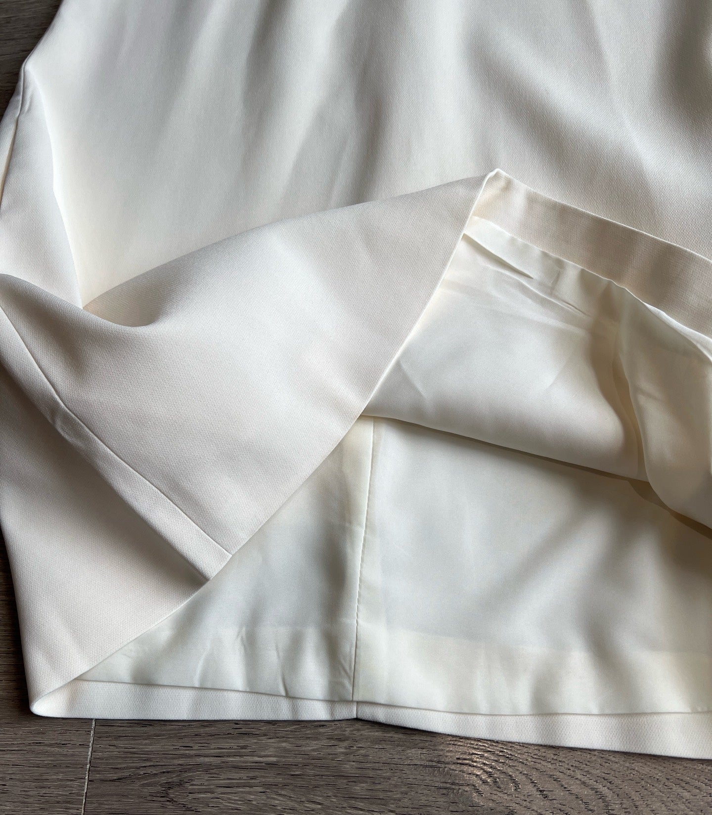 CD Dress Off-white Polyester Silk