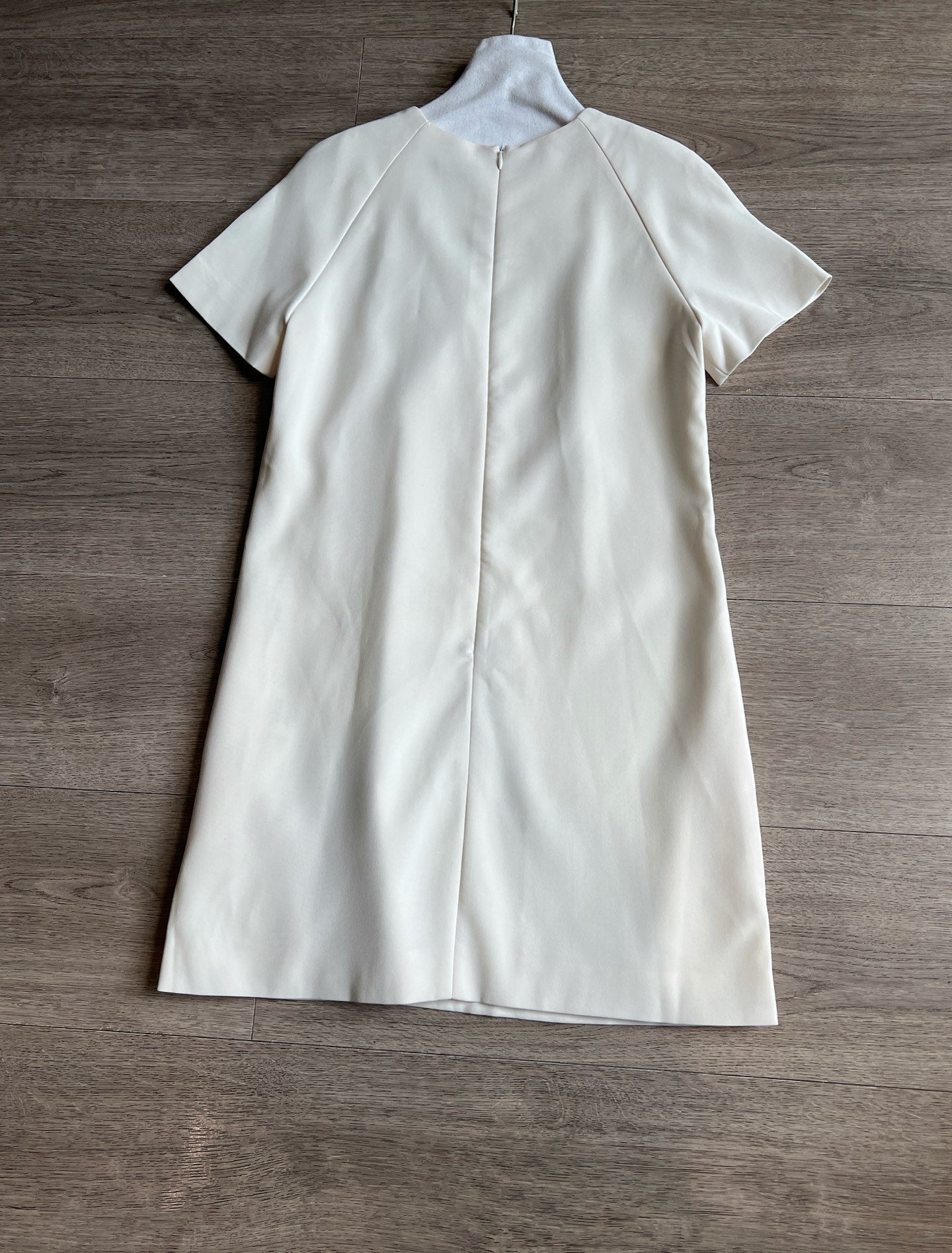 CD Dress Off-white Polyester Silk