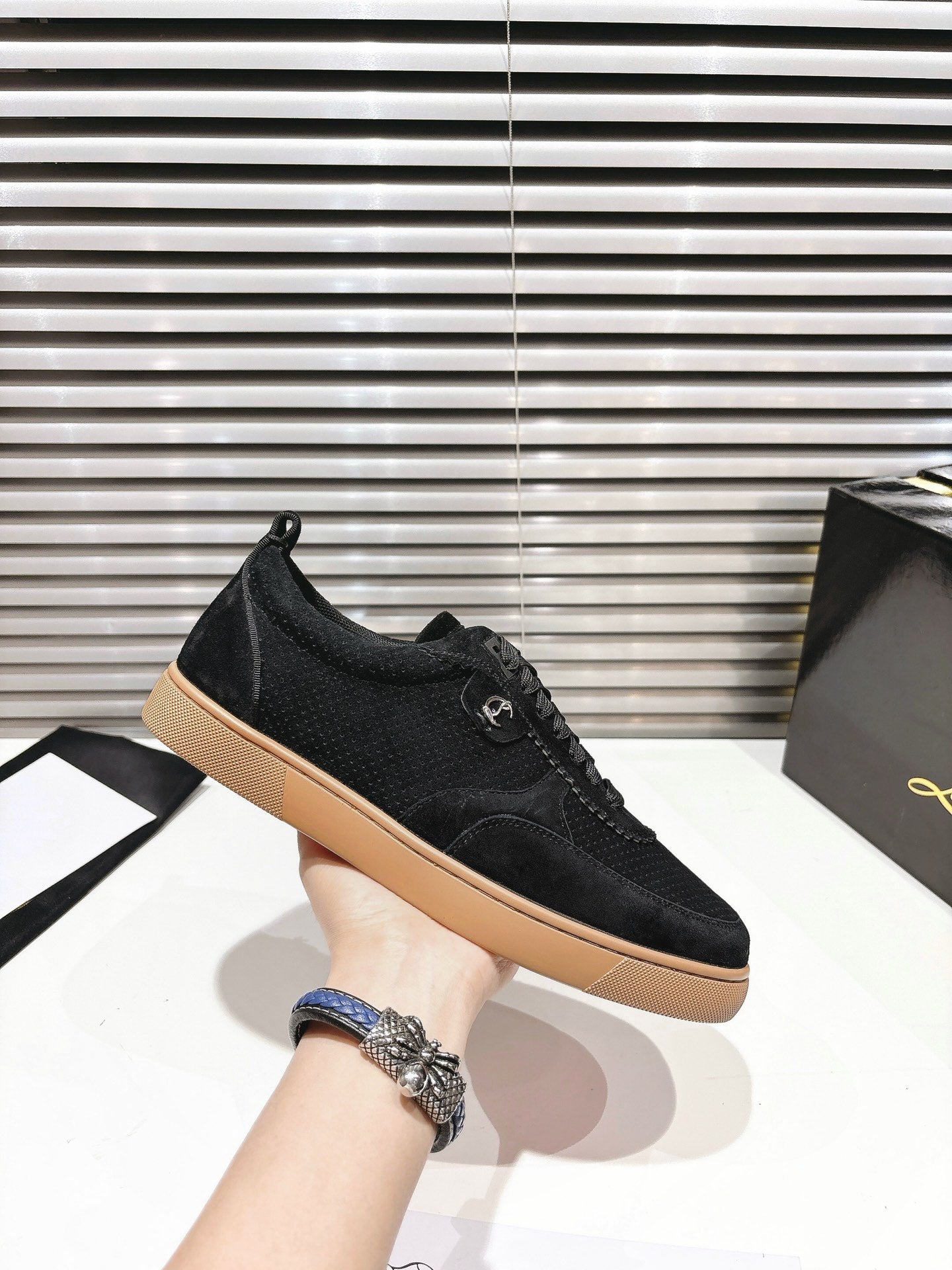CL 25 Tutti Rui Sneaker Black Cowhide 323186