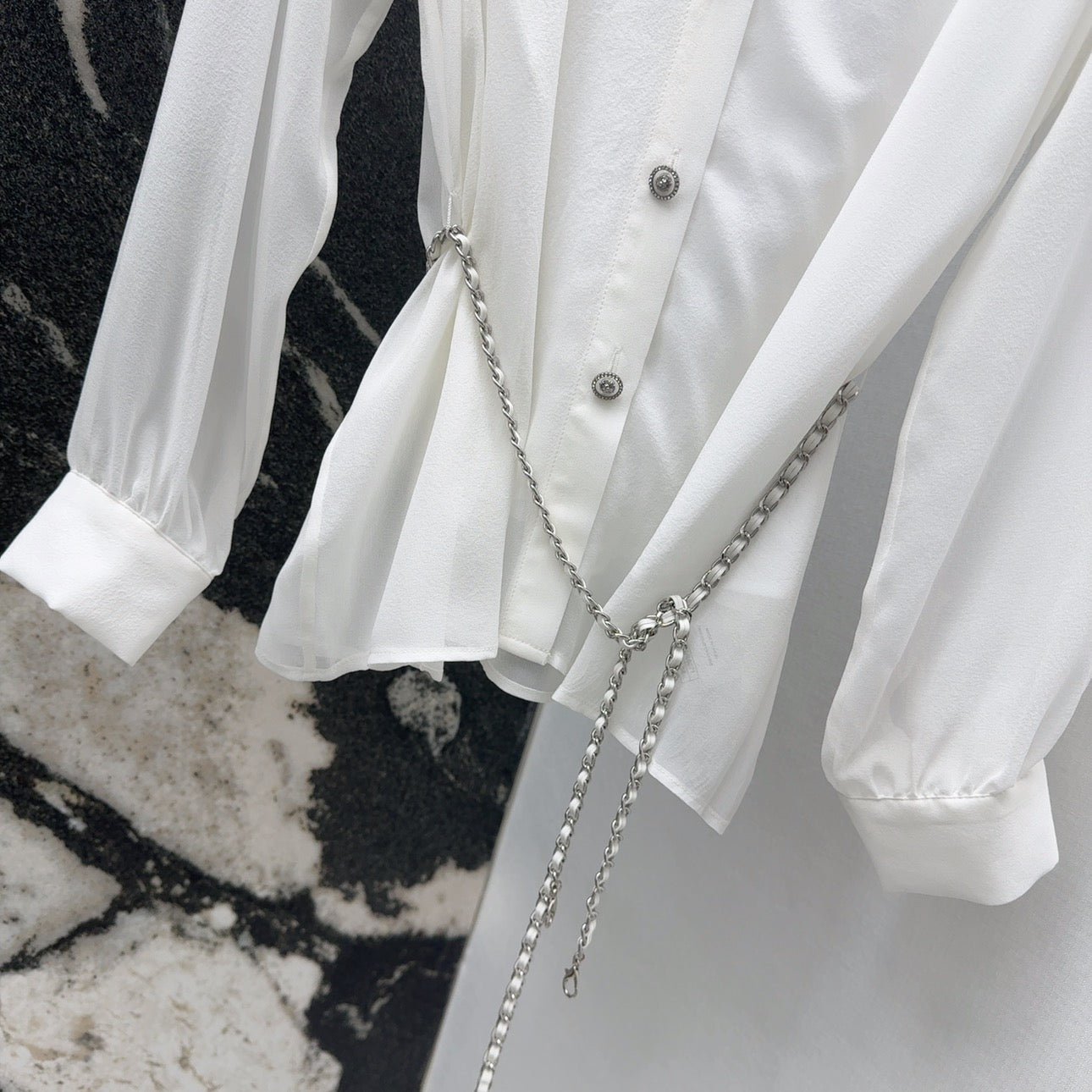 CC 25 T-shirt White Silk