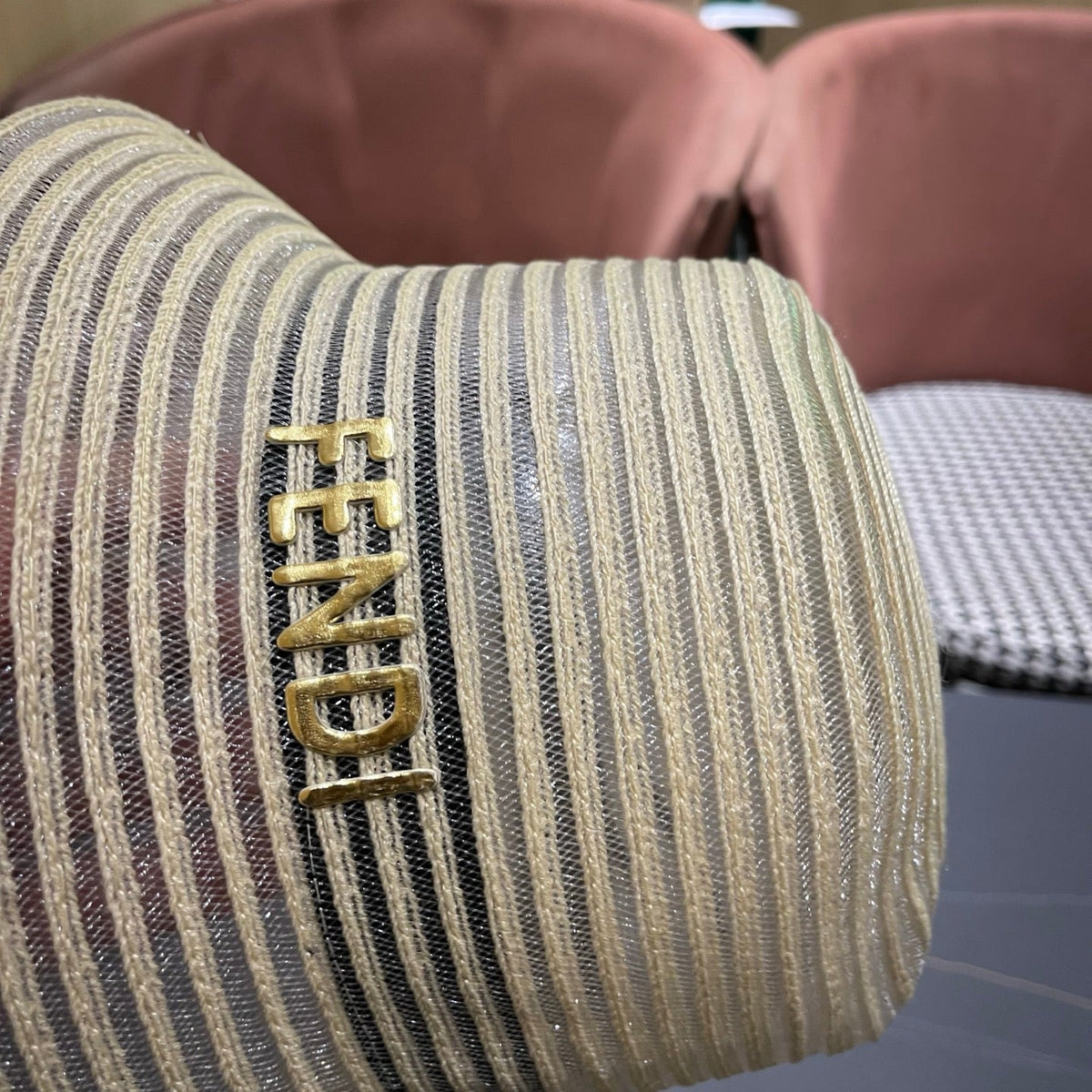 Fendi Mesh Bucket Hat 491789