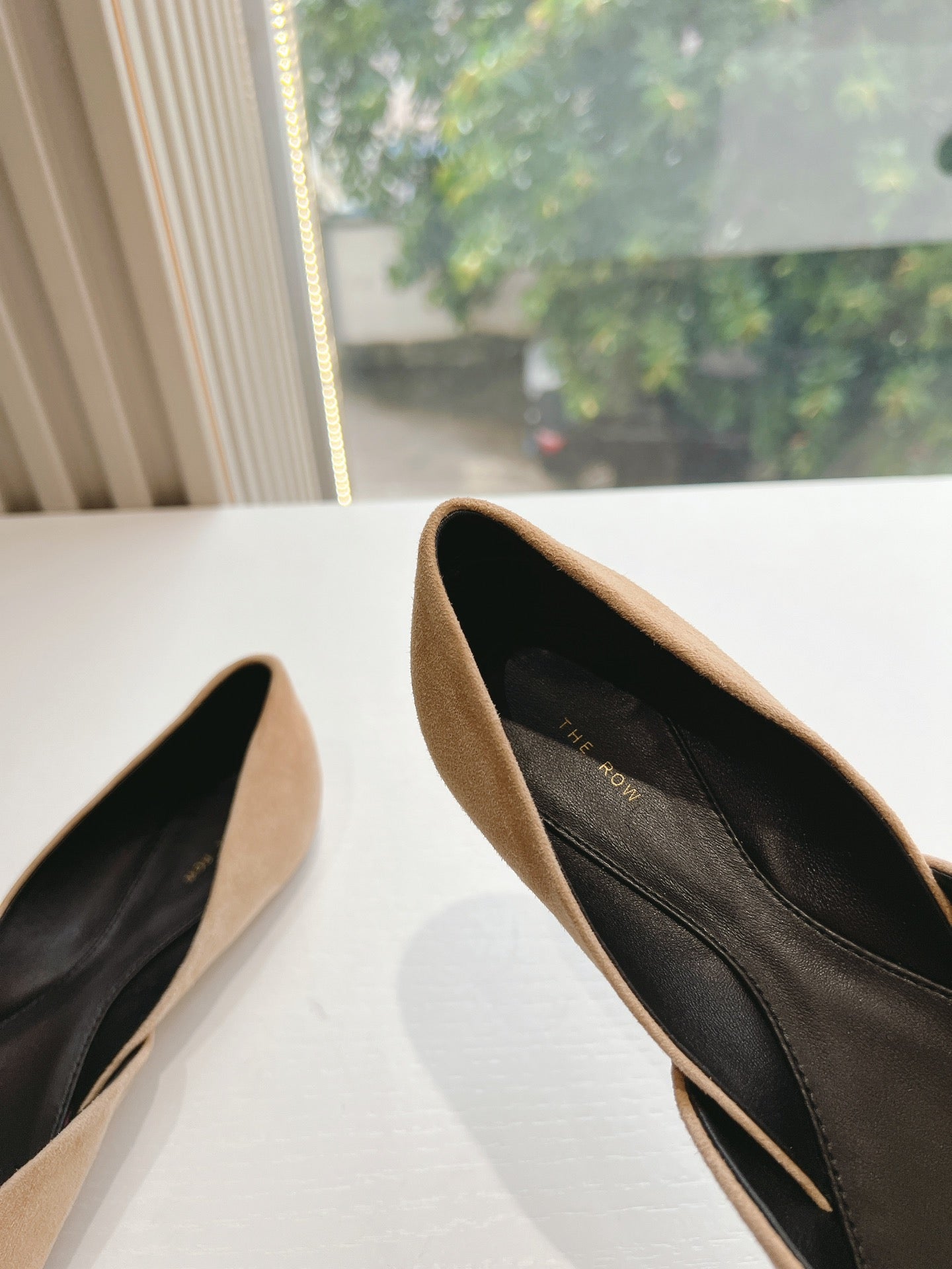SL GEMMA BALLET FLAT CAMEL SUEDE