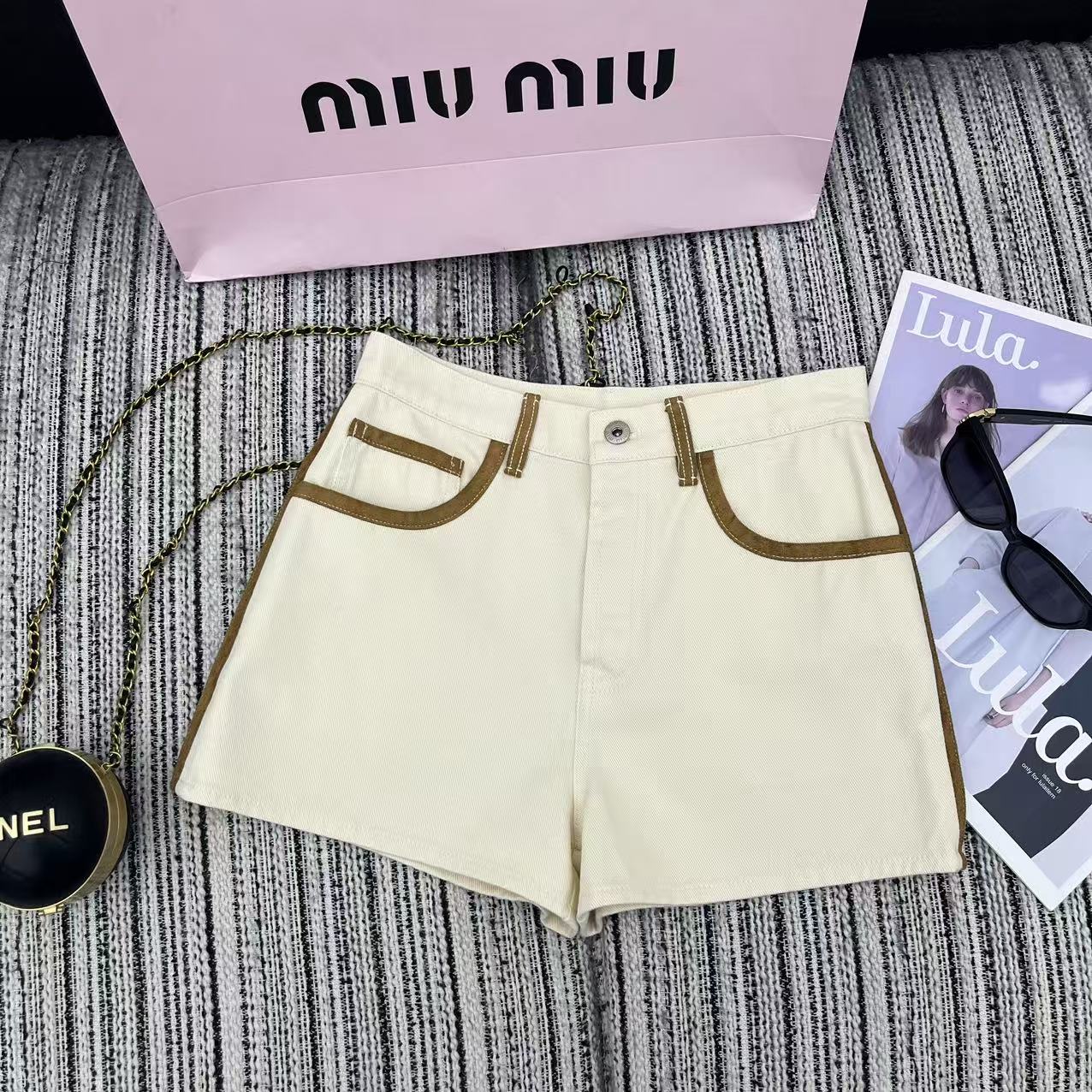 Miu Miu 25 Set White Cotton 279947