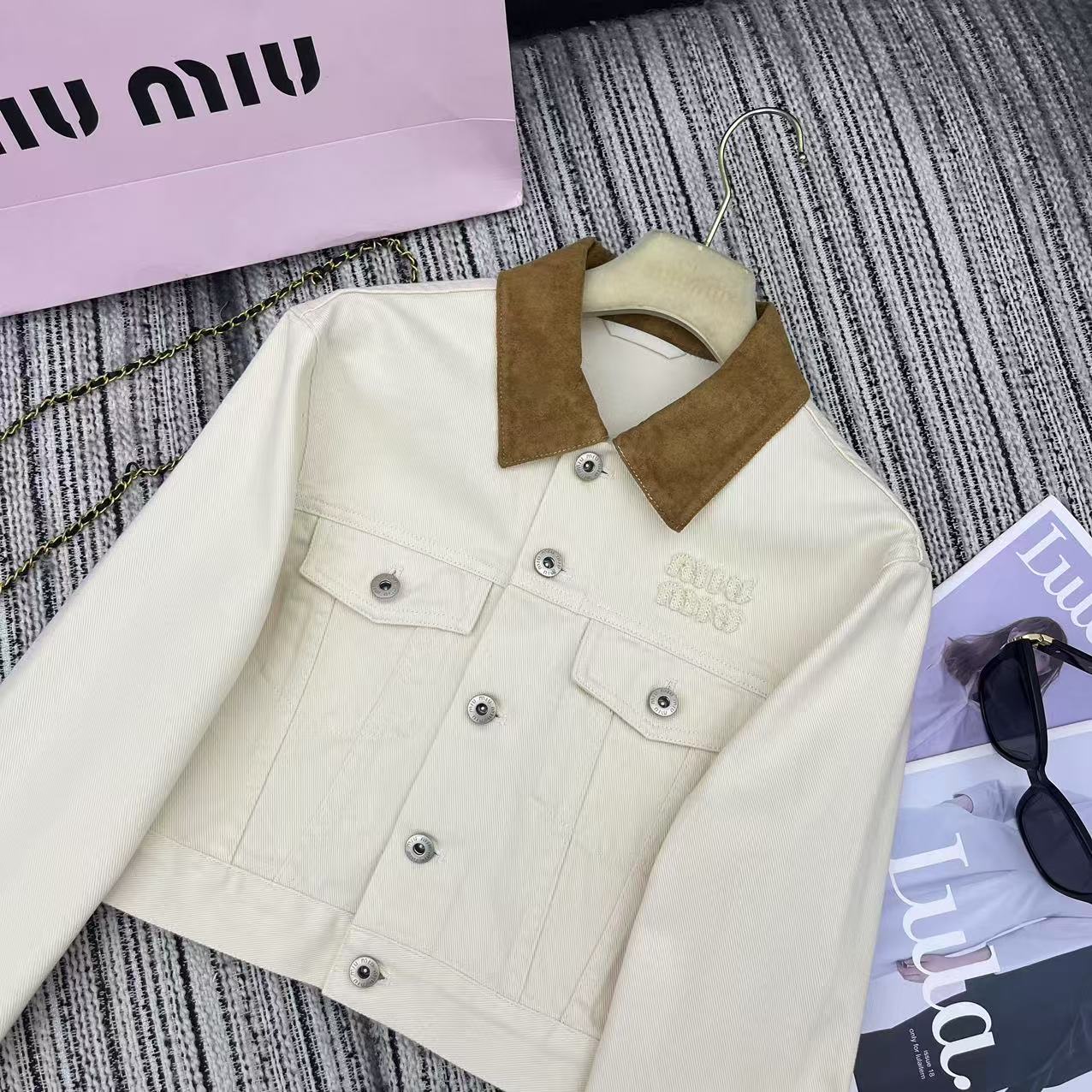 Miu Miu 25 Set White Cotton 279947