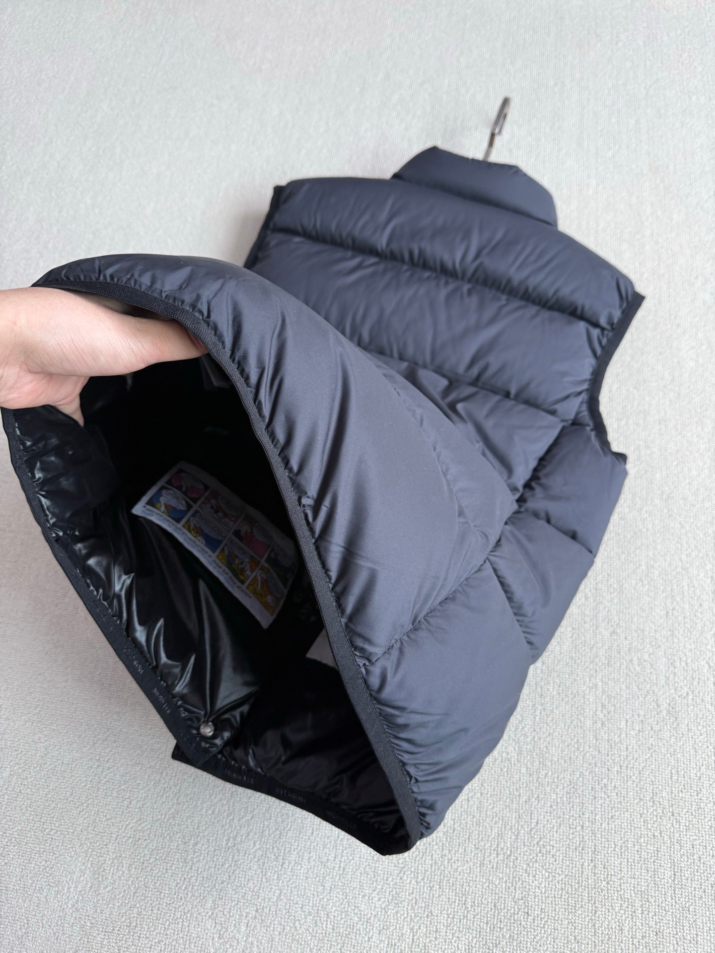 MC 2025 Down Vest Black Nylon