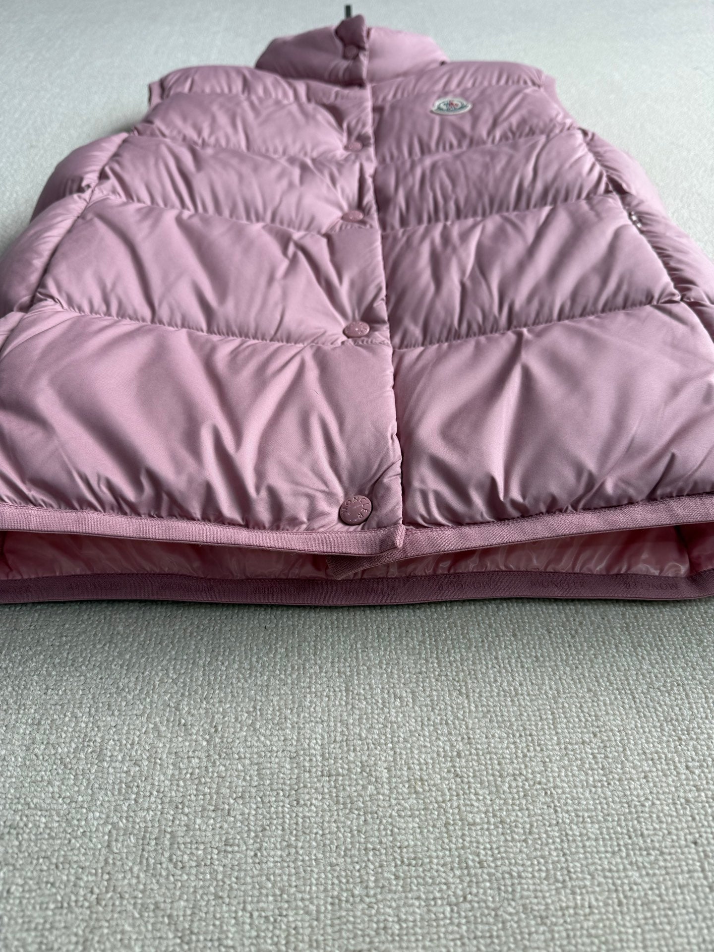 MC 2025 Down Vest Pink Nylon