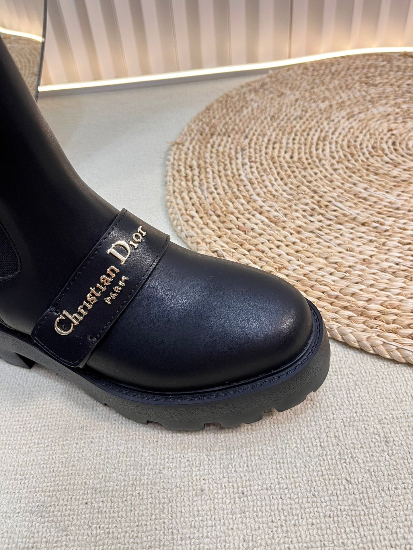 D-Quest Ankle Boot 35mm In Black Calfskin 992669