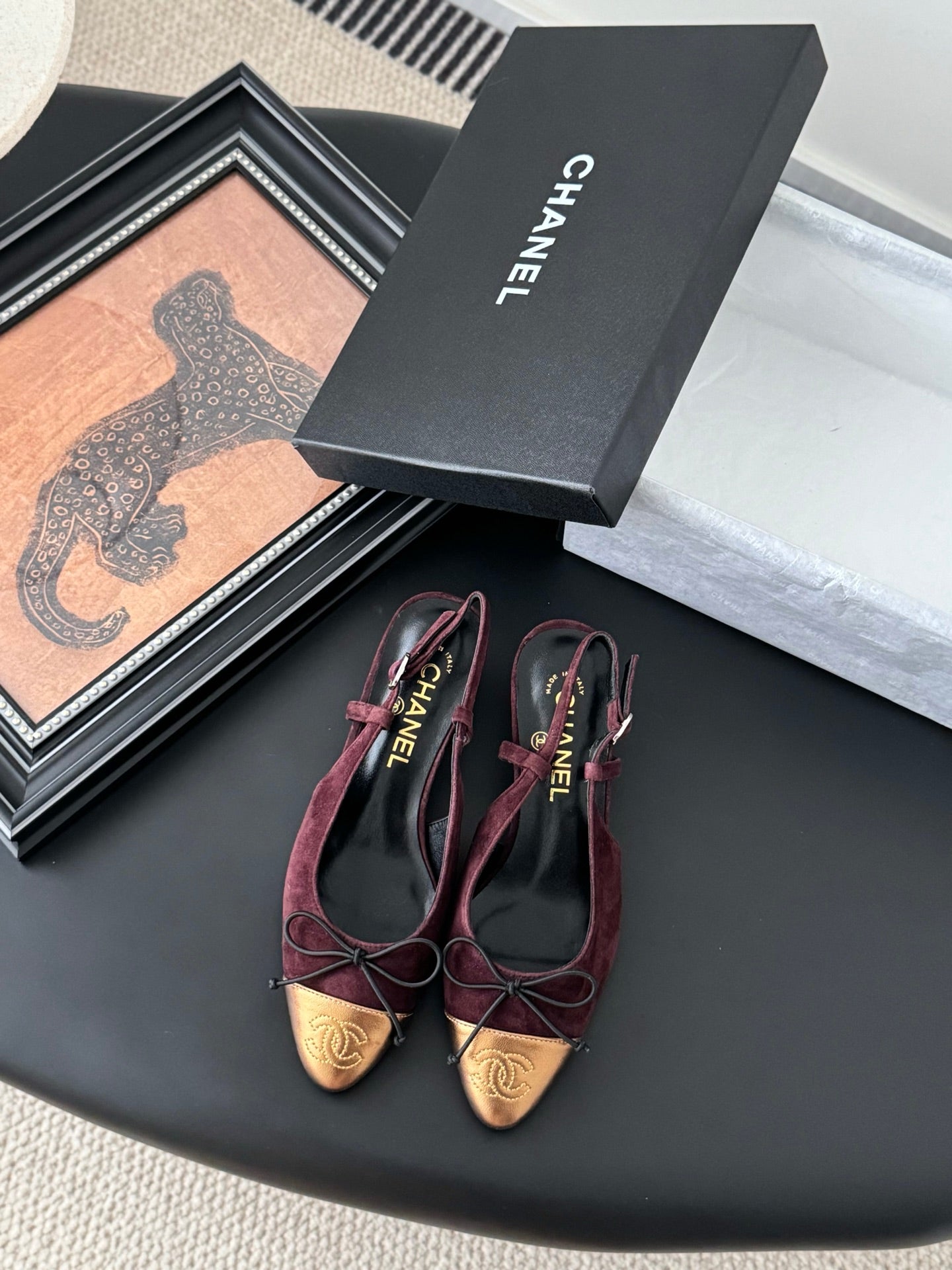 CC 25 Slingback Red Suede 305275