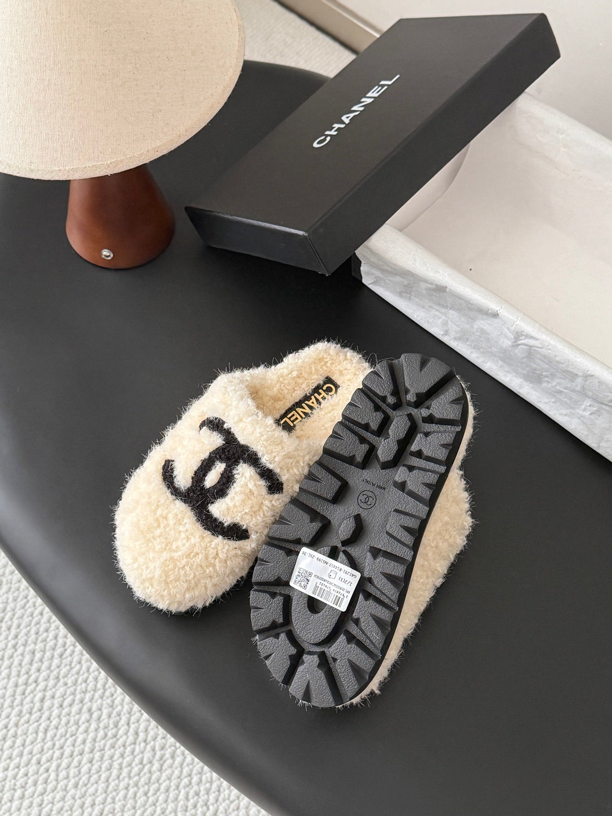 Chanel 2026 Slip-On Mules Wool 127837