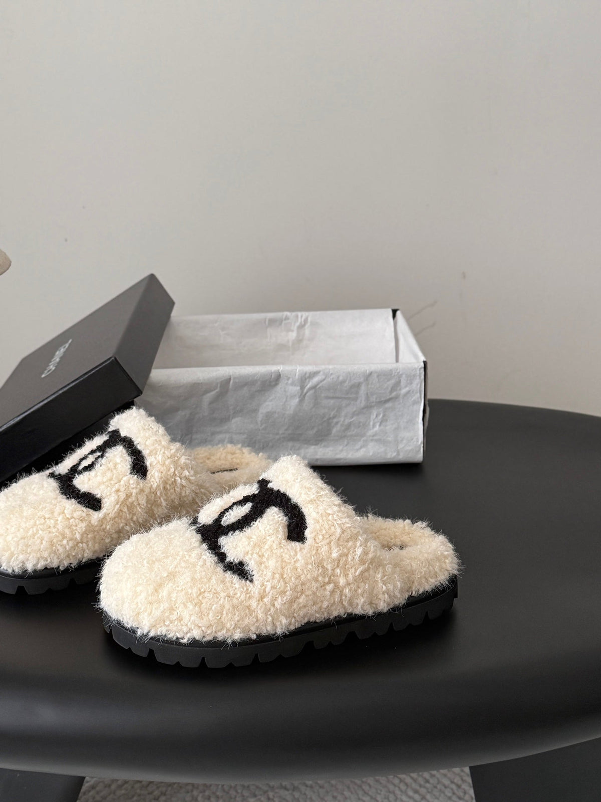Chanel 2026 Slip-On Mules Wool 127837