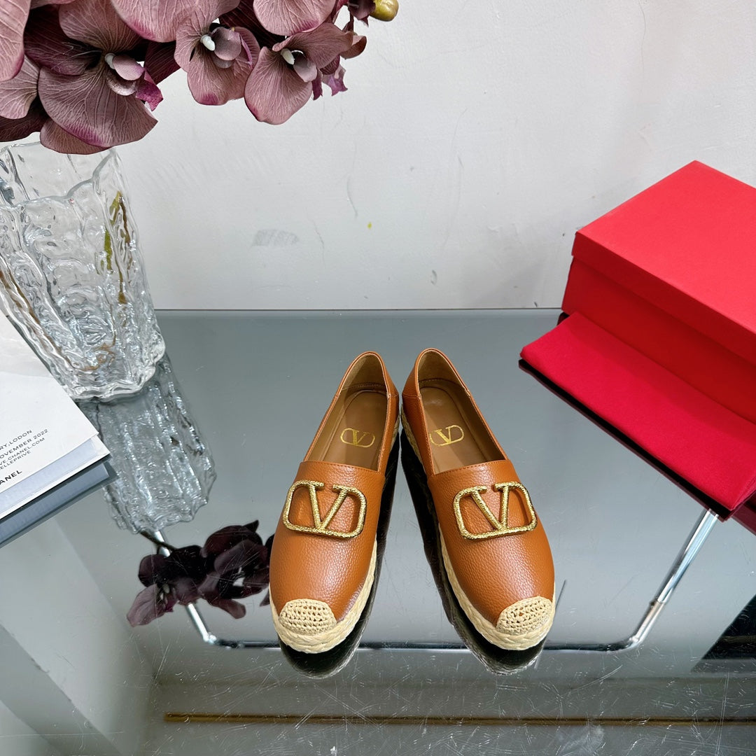 Vlogo Signature Loafer Brown Leather