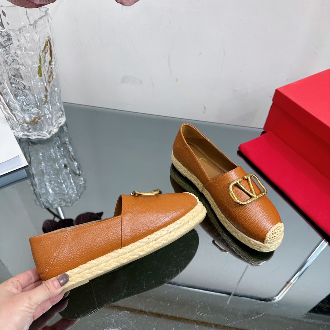 Vlogo Signature Loafer Brown Leather