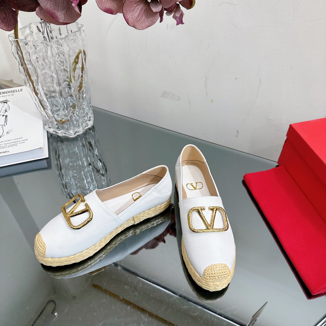 Vlogo Signature Loafer White Leather