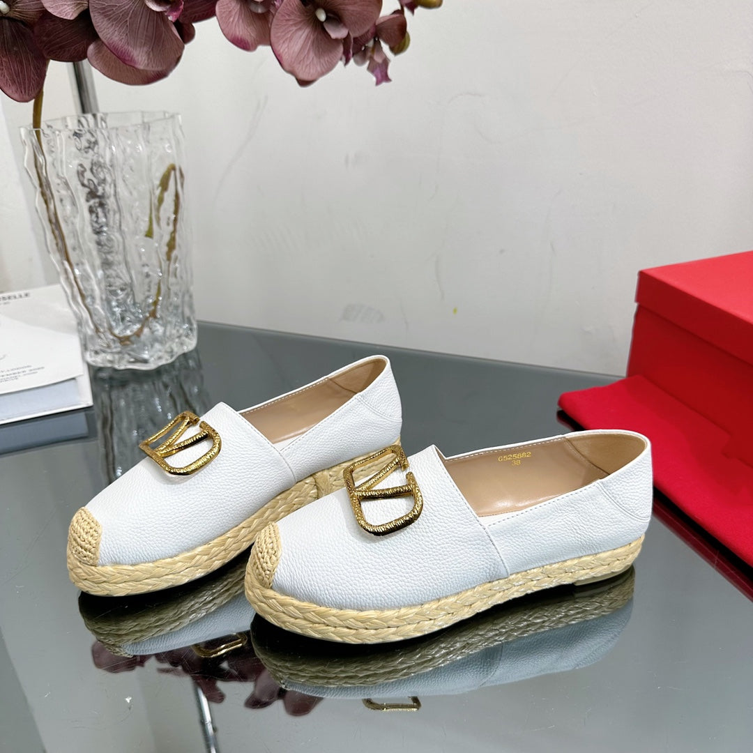 Vlogo Signature Loafer White Leather