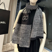 CC Scarf 200 CM In Black Cashmere 403783