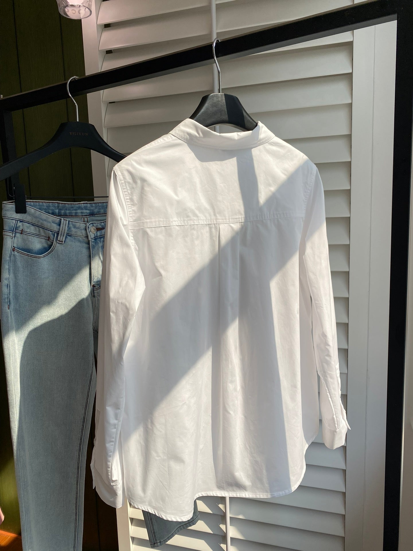 Loewe 2025 Embroidered Shirt White Cotton