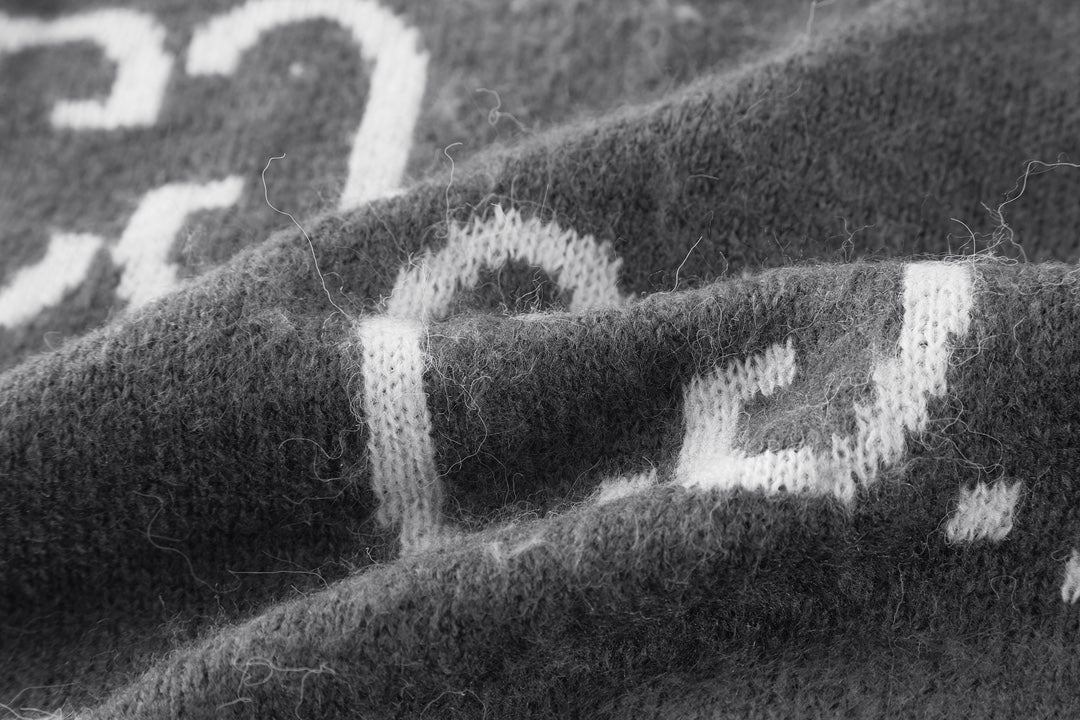 GG 25 Double-sided cardigan Grey Cashmere 0010