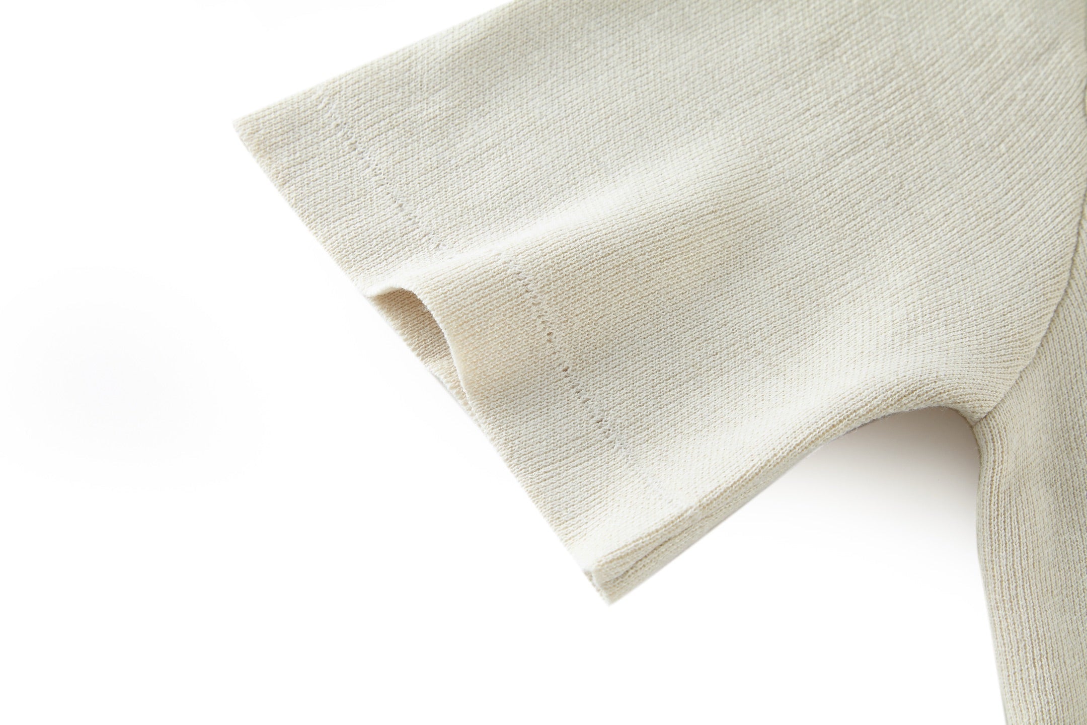 LV Embossed Safari Monogram T Shirt Beige Cotton Knit