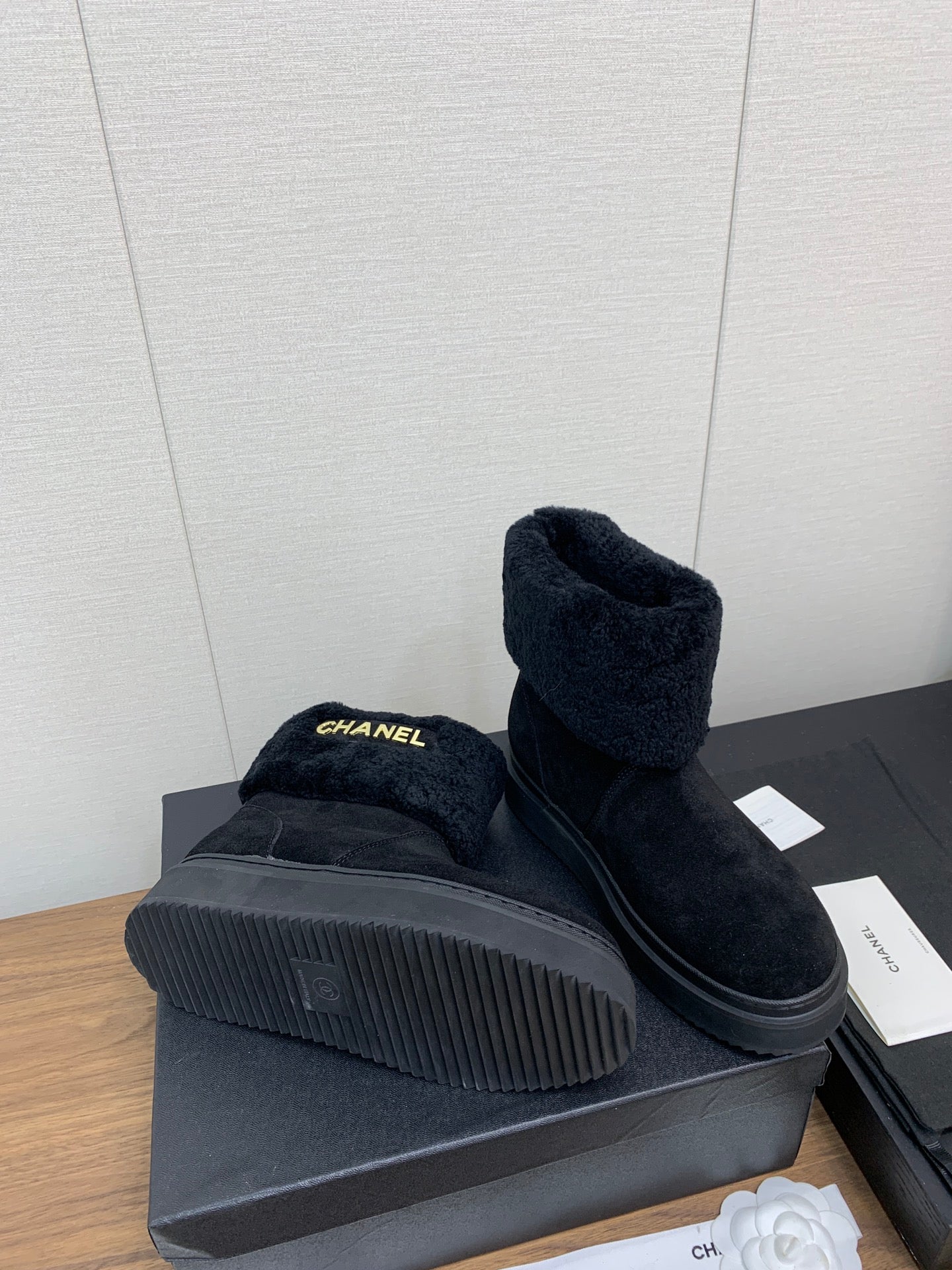 CC Ankle Boots Black Suede