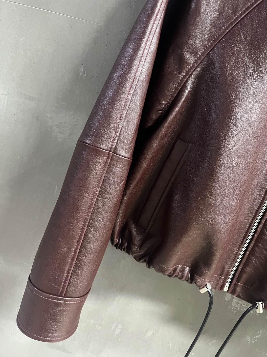 Loewe 2025 Leather Jacket Brown Sheepskin