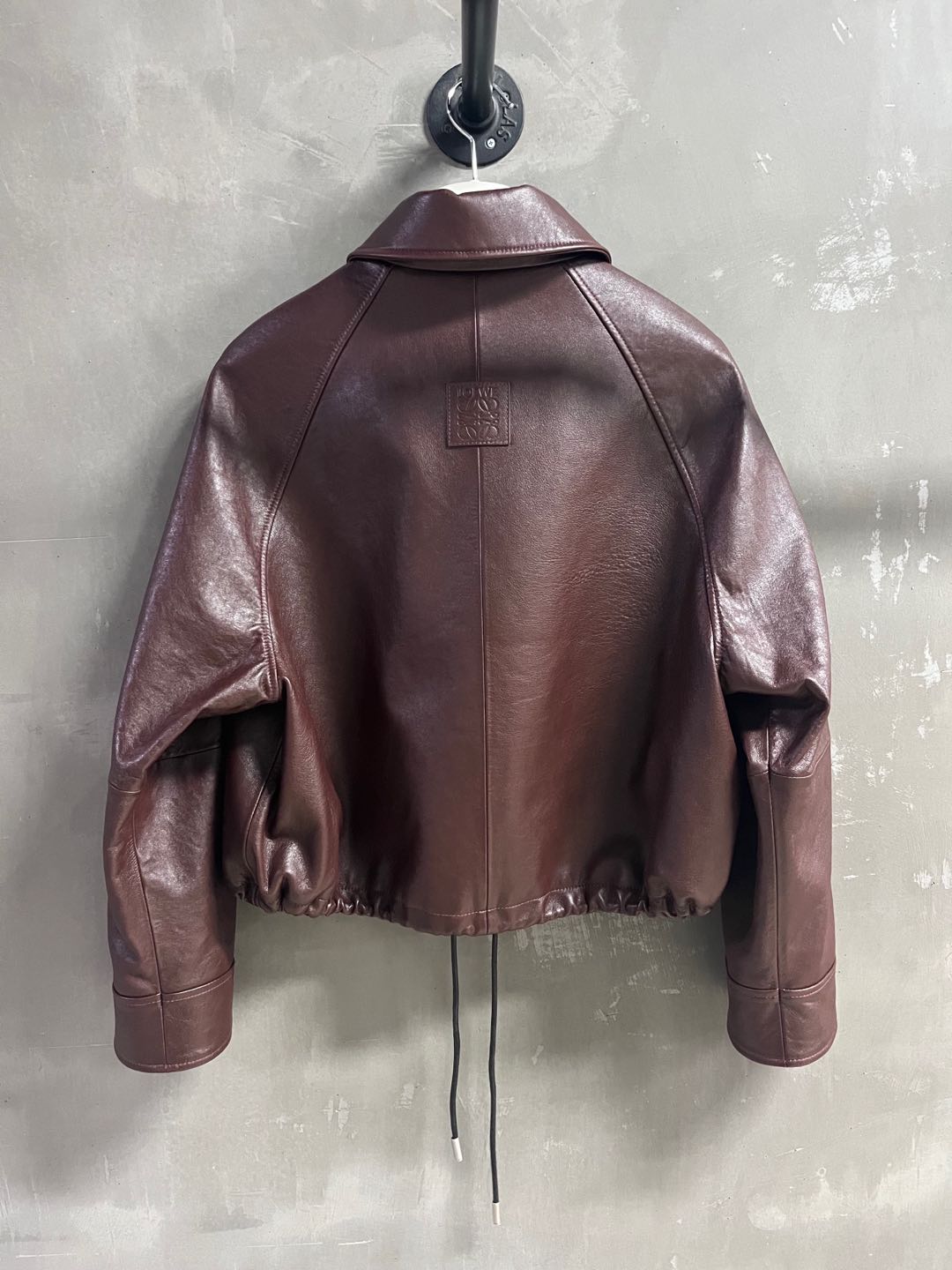 Loewe 2025 Leather Jacket Brown Sheepskin