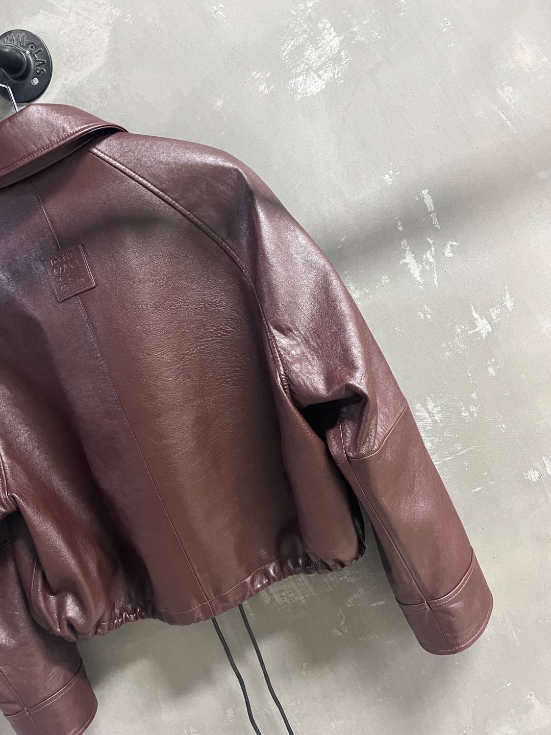 Loewe 2025 Leather Jacket Brown Sheepskin