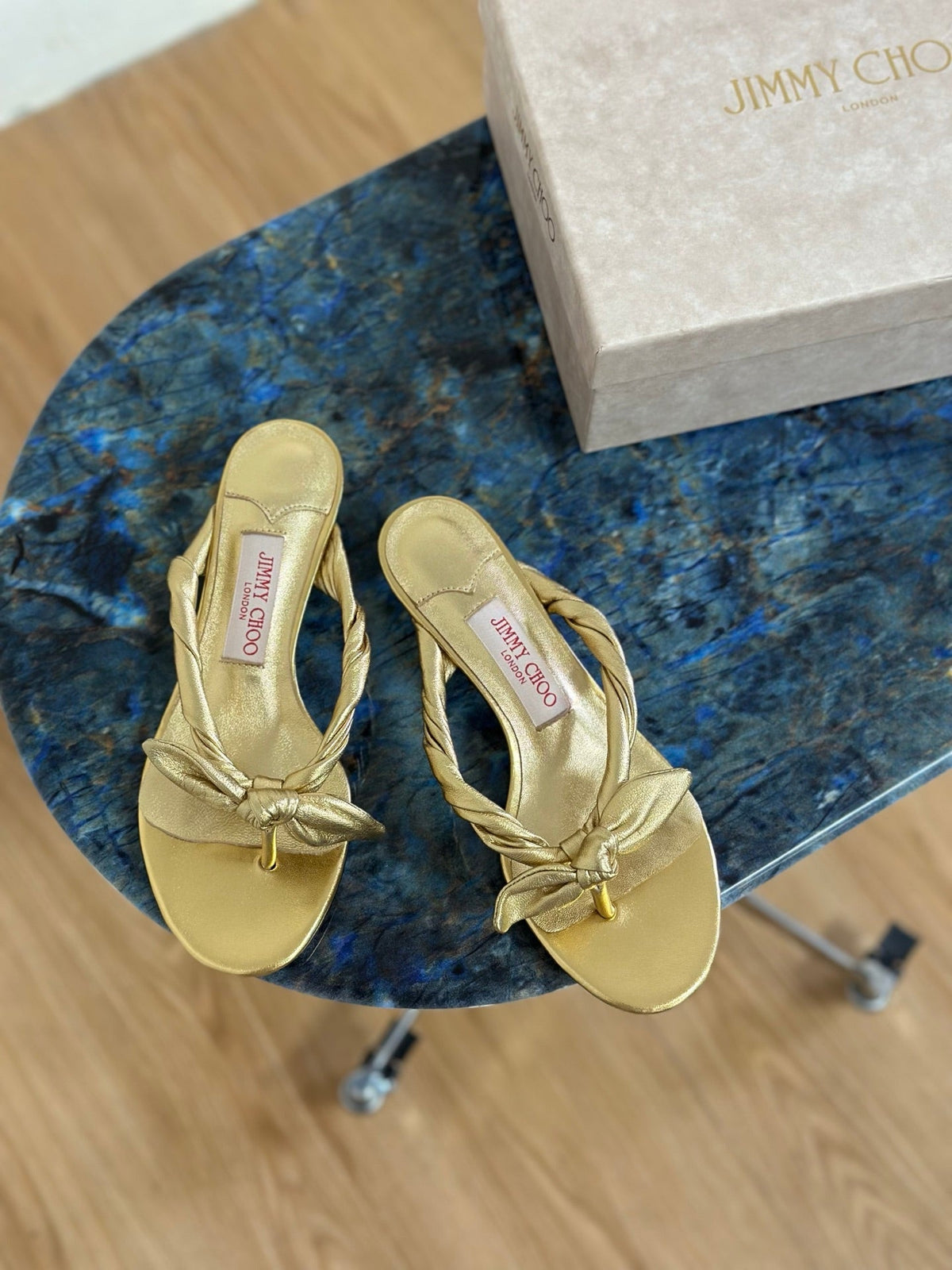 Jimmy Choo 2026 Liss Sandals 30mm Sheepskin 929069