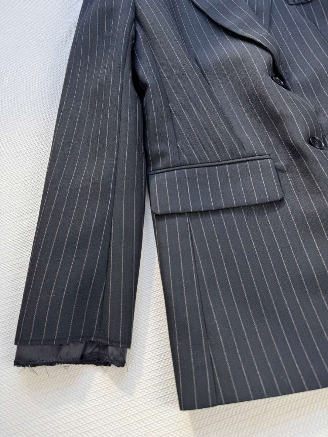 Miu Miu 25 Suit Jacket Black Wool