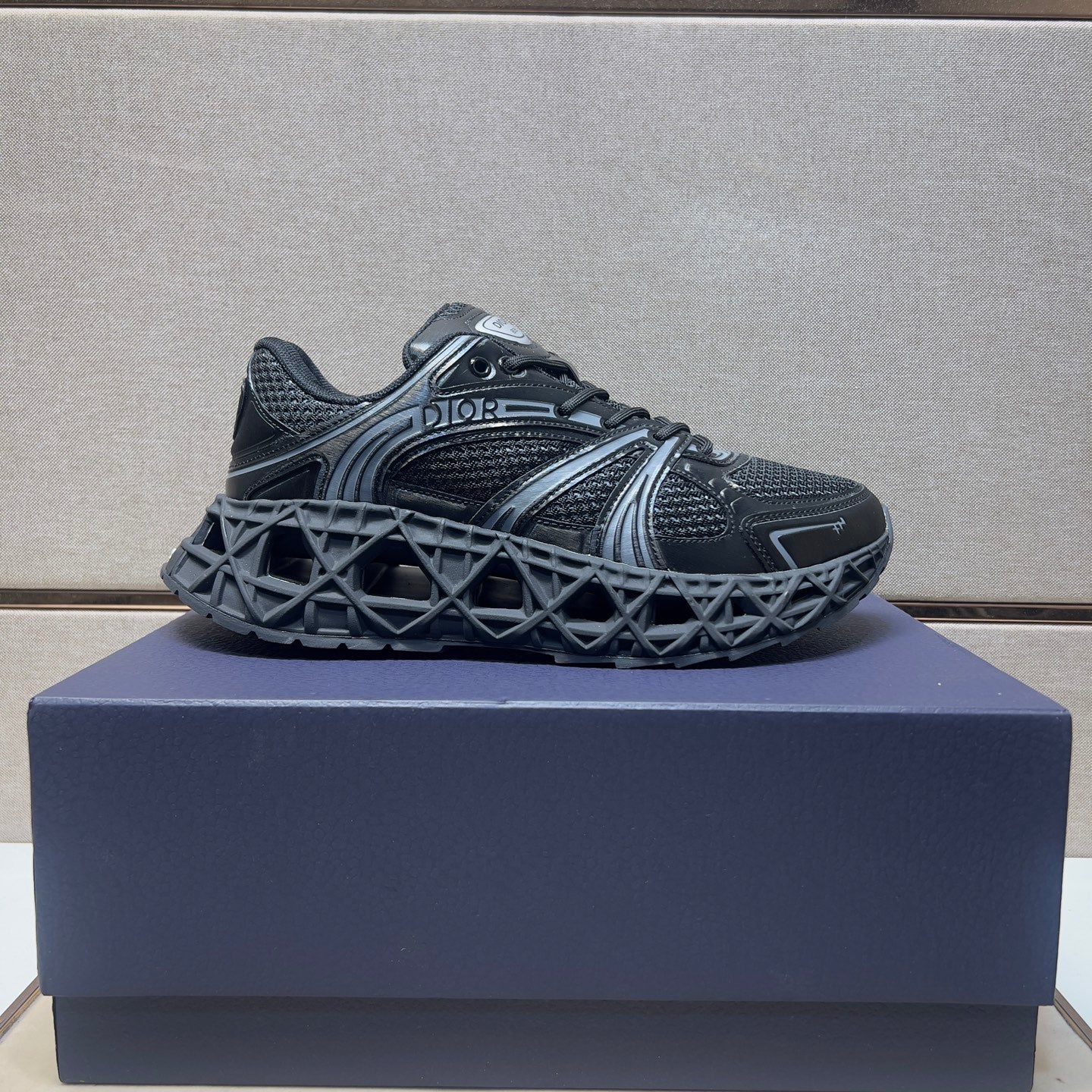 CD 25 B35 Sneaker Black Mesh Rubber 649670