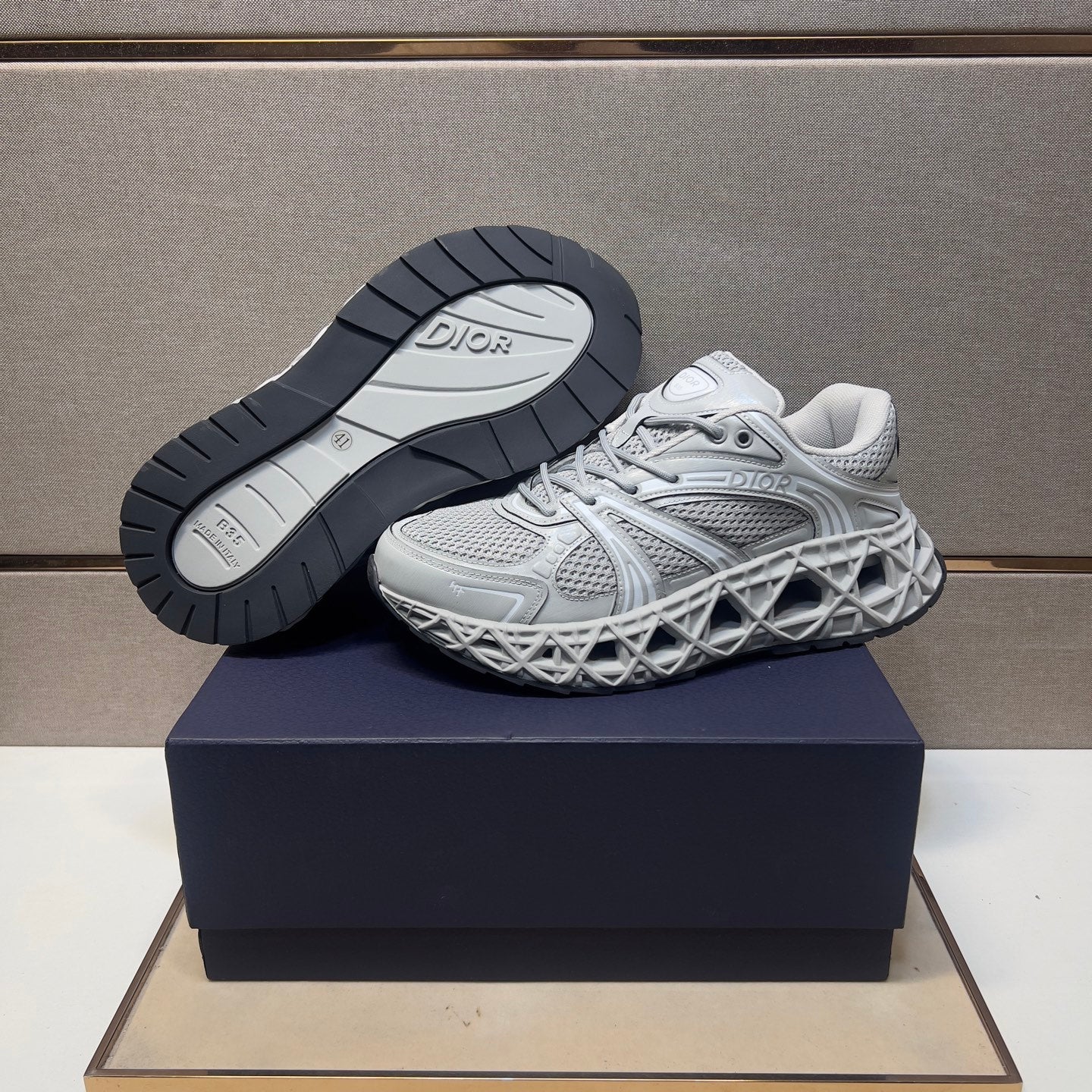 CD 25 B35 Sneaker Grey Mesh Rubber 649671