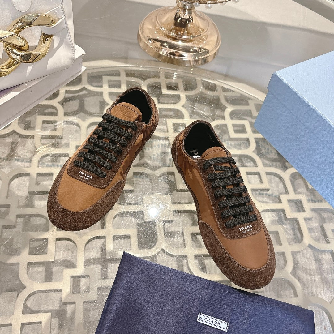 PRA 26S Casual Sneaker Brown Canvas Suede 625962