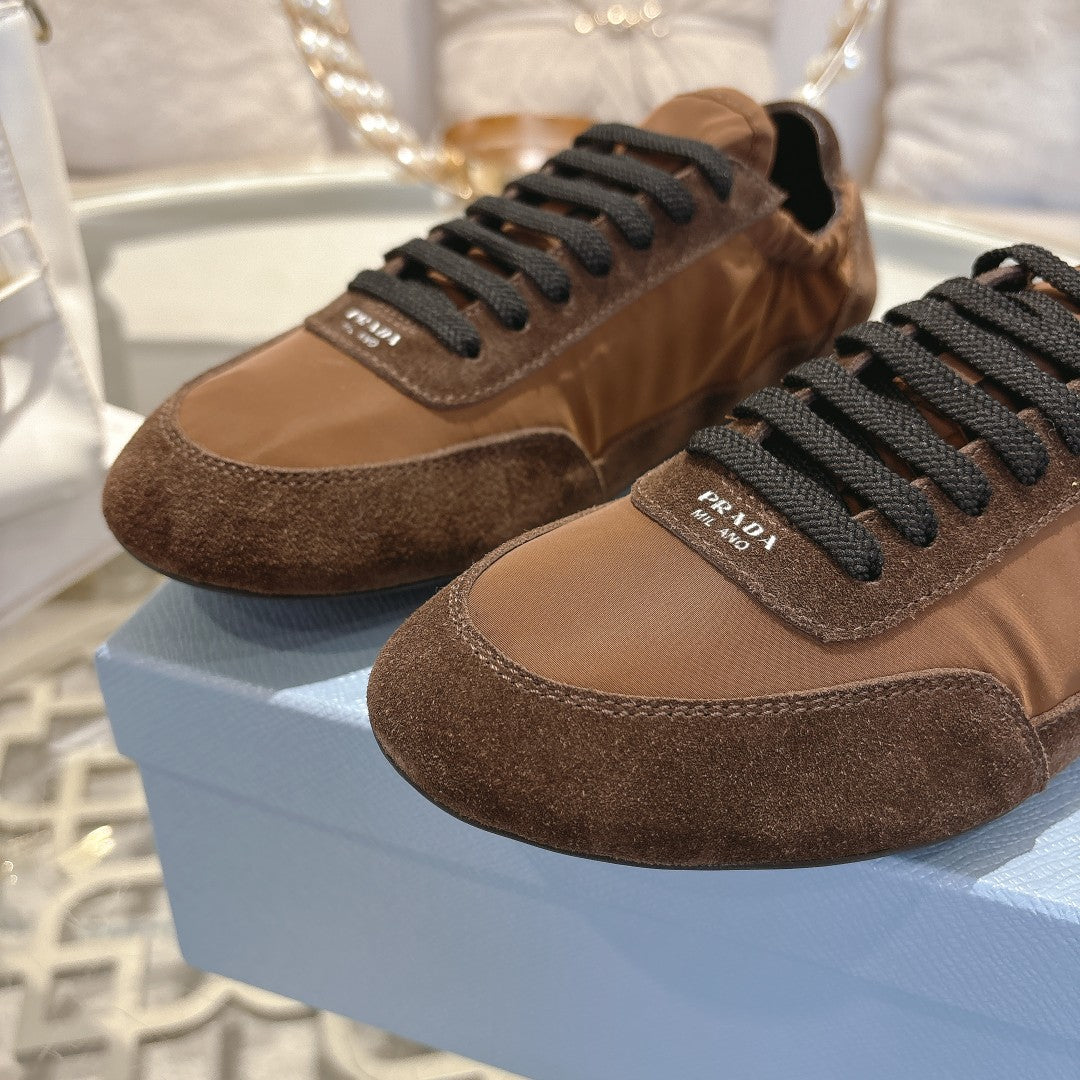 PRA 26S Casual Sneaker Brown Canvas Suede 625962