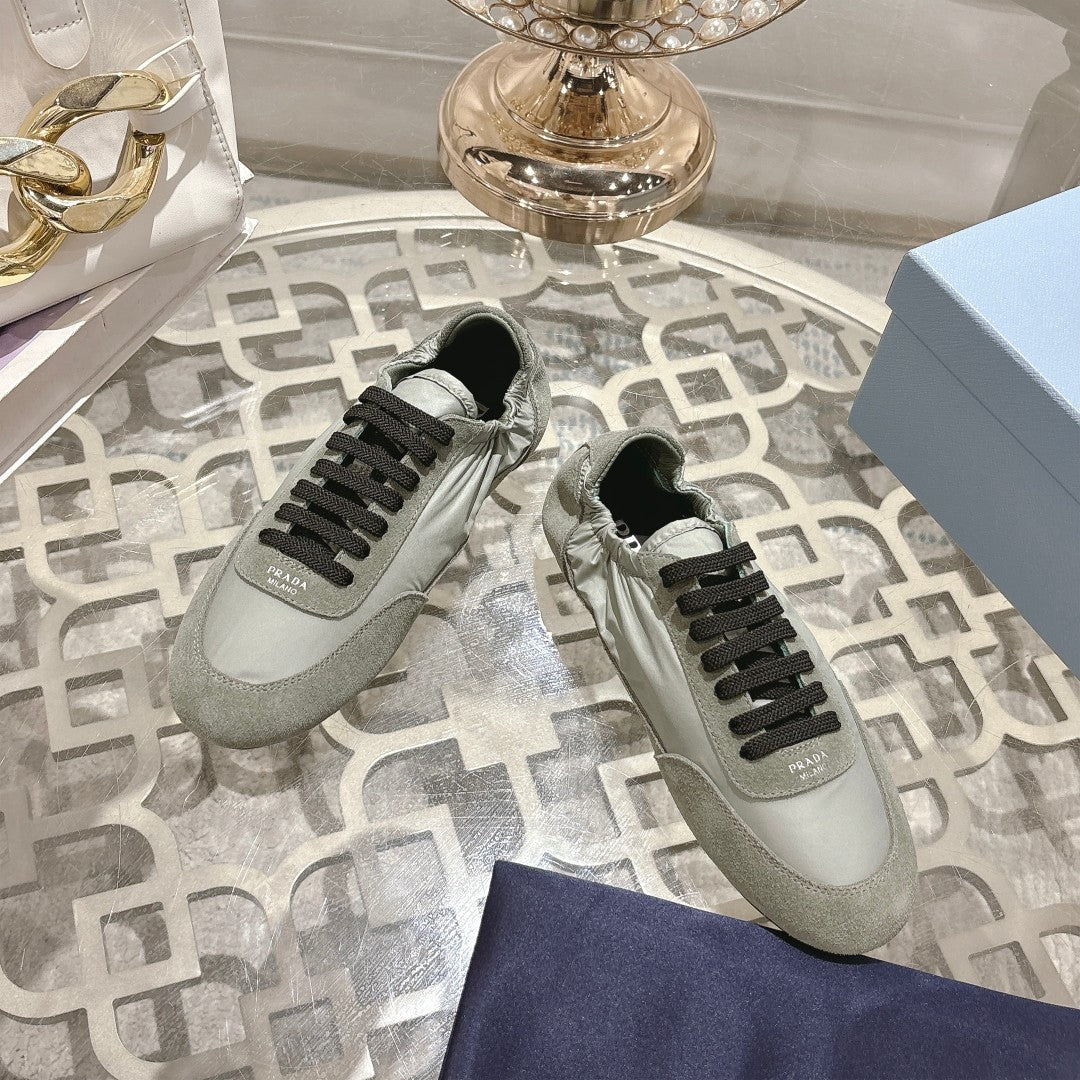 PRA 26S Casual Sneaker Gray Canvas Suede 625955