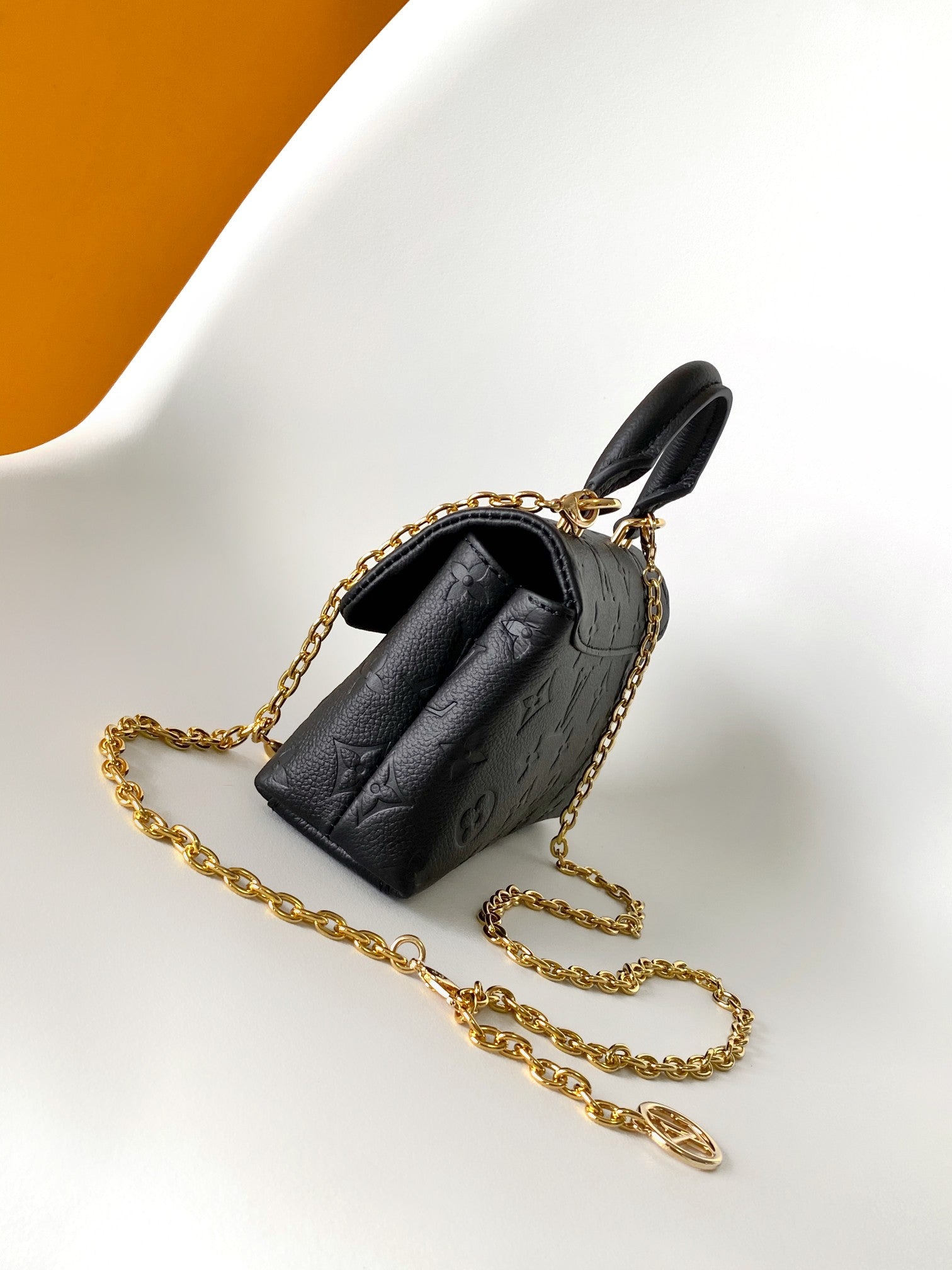 LV Nano Madeleine bag 21cm Black Cowhide 252075