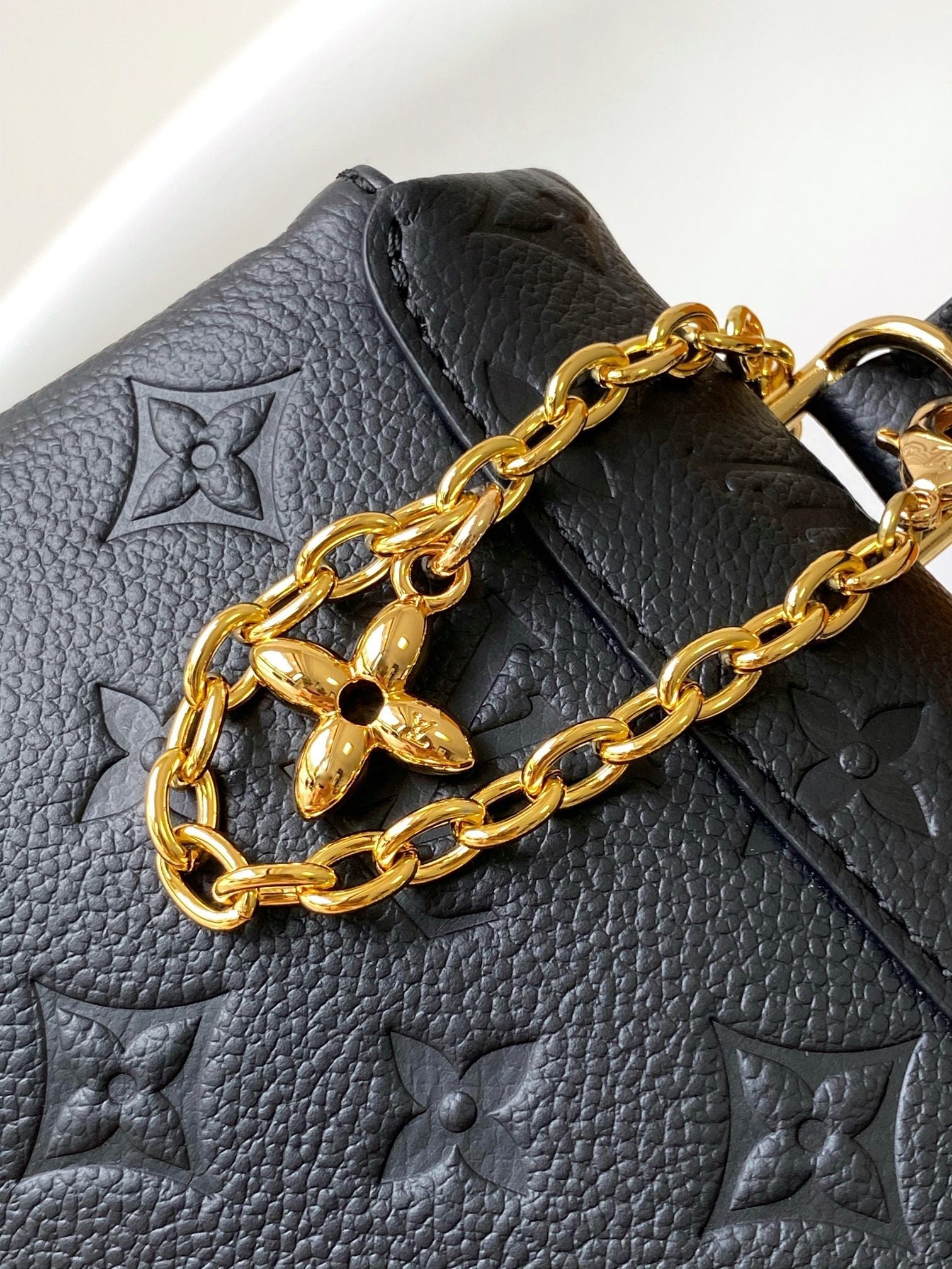 LV Nano Madeleine bag 21cm Black Cowhide 252075