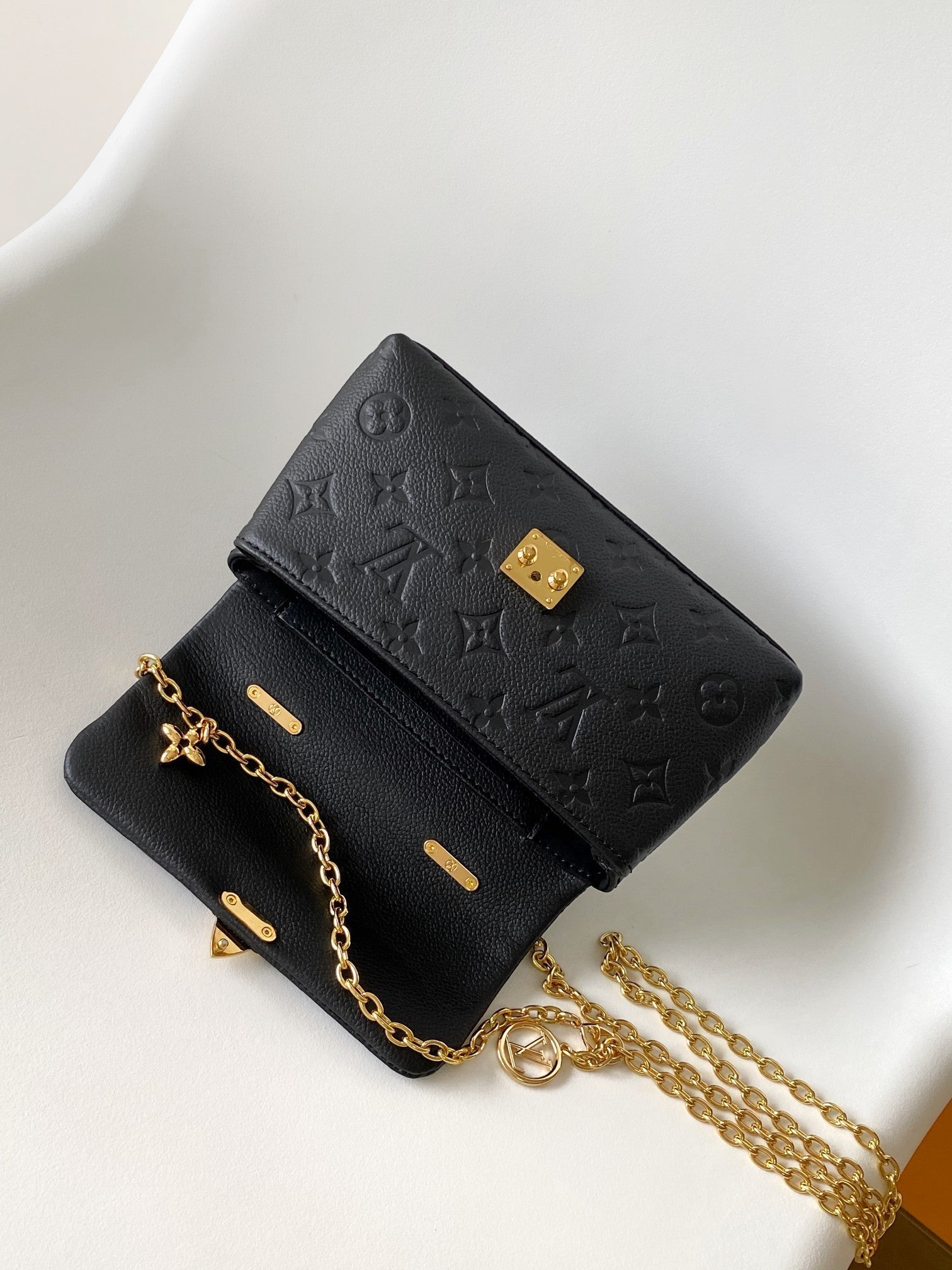 LV Nano Madeleine bag 21cm Black Cowhide 252075