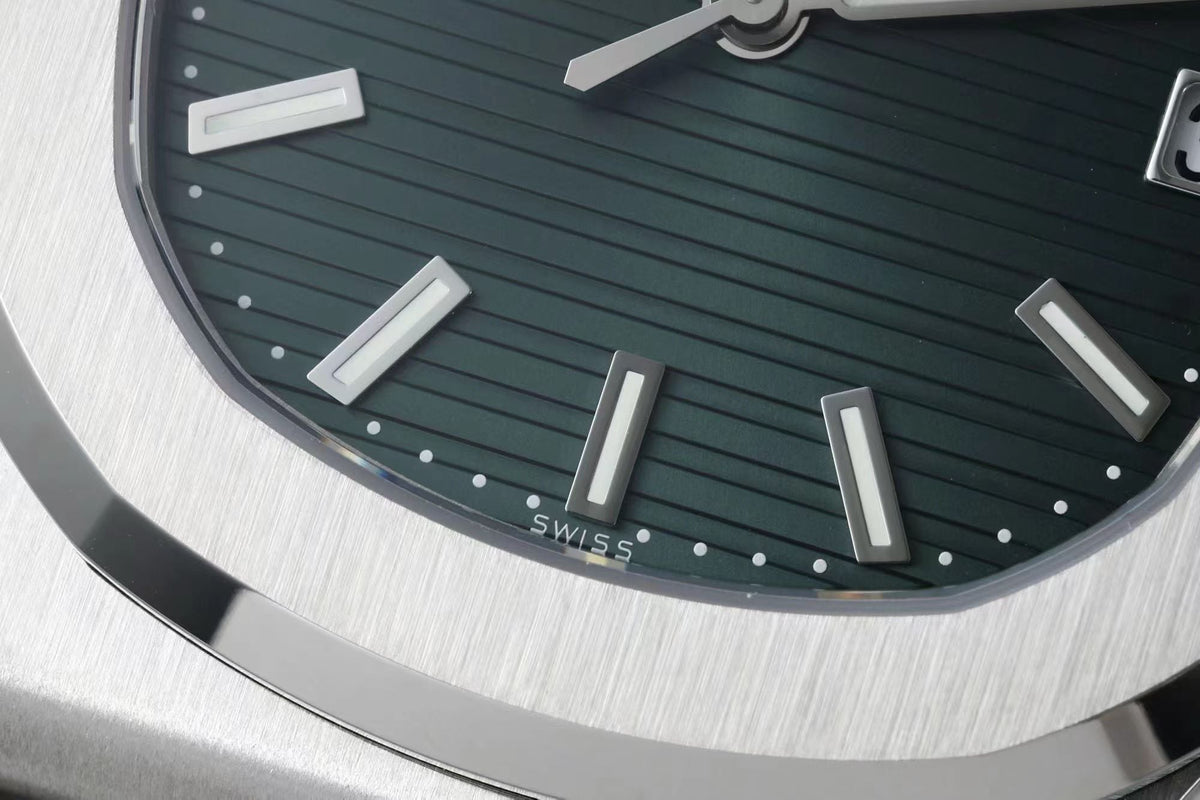 Patek Philippe Nautilus 41mm Dark Emerald Green Dial Steel Strap