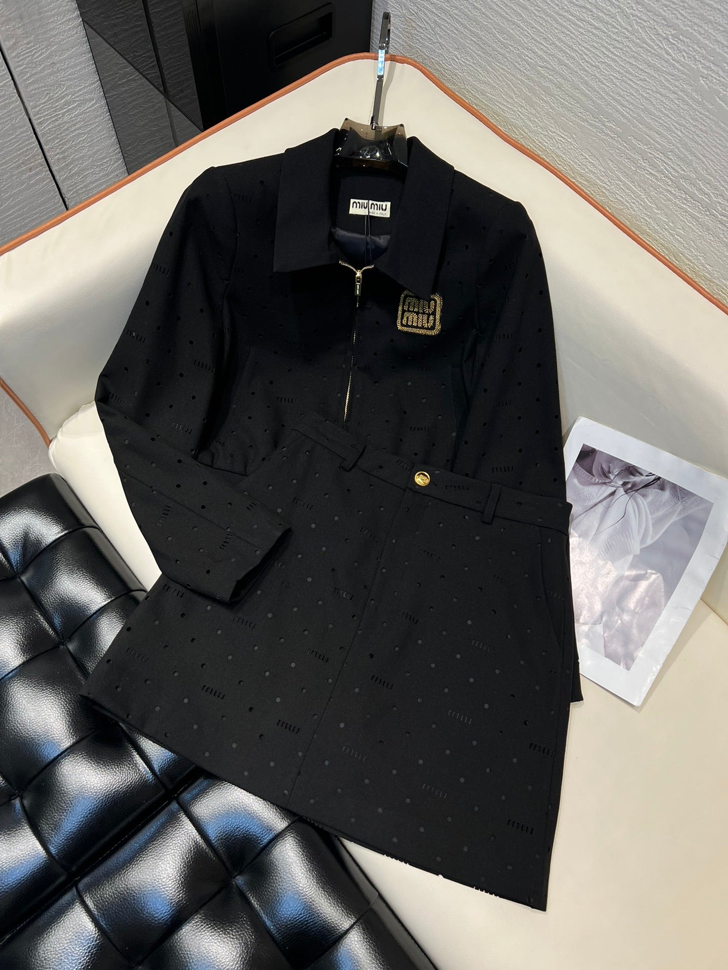 Miu Miu 25 Set Black Polyester