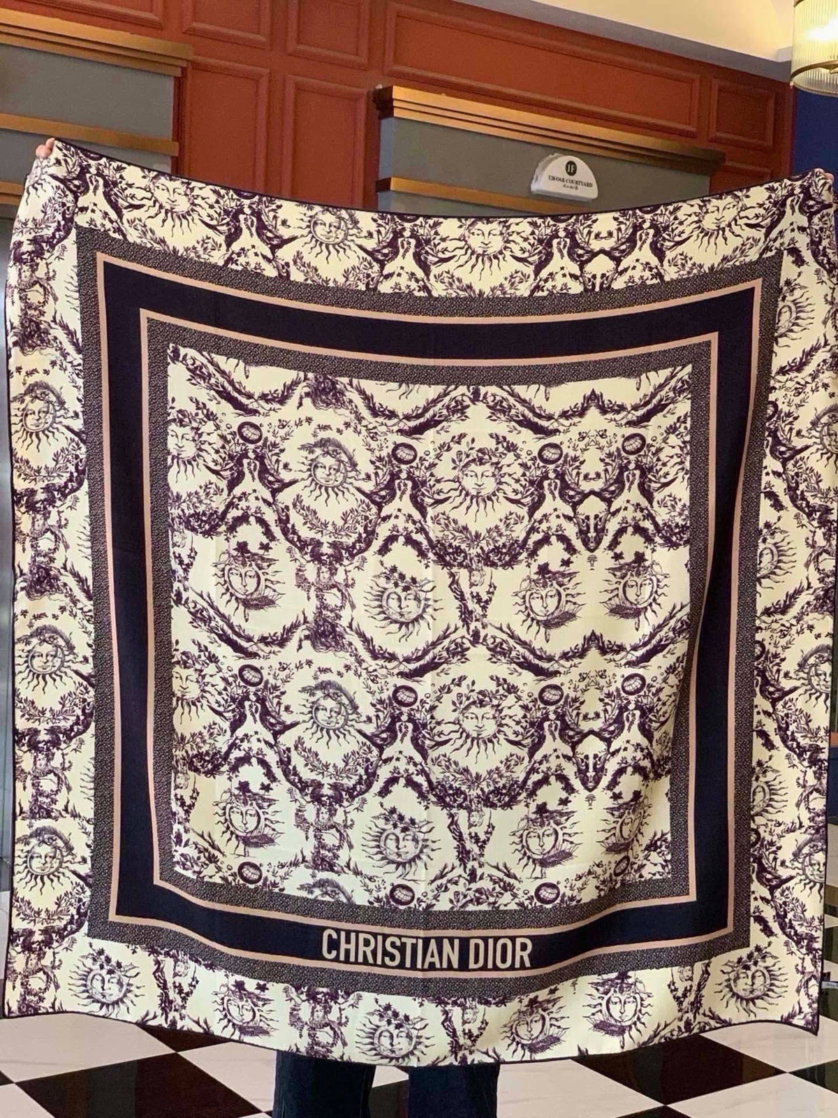 Dior 2026 Scarf 135cm Silk And Cashmere 212156