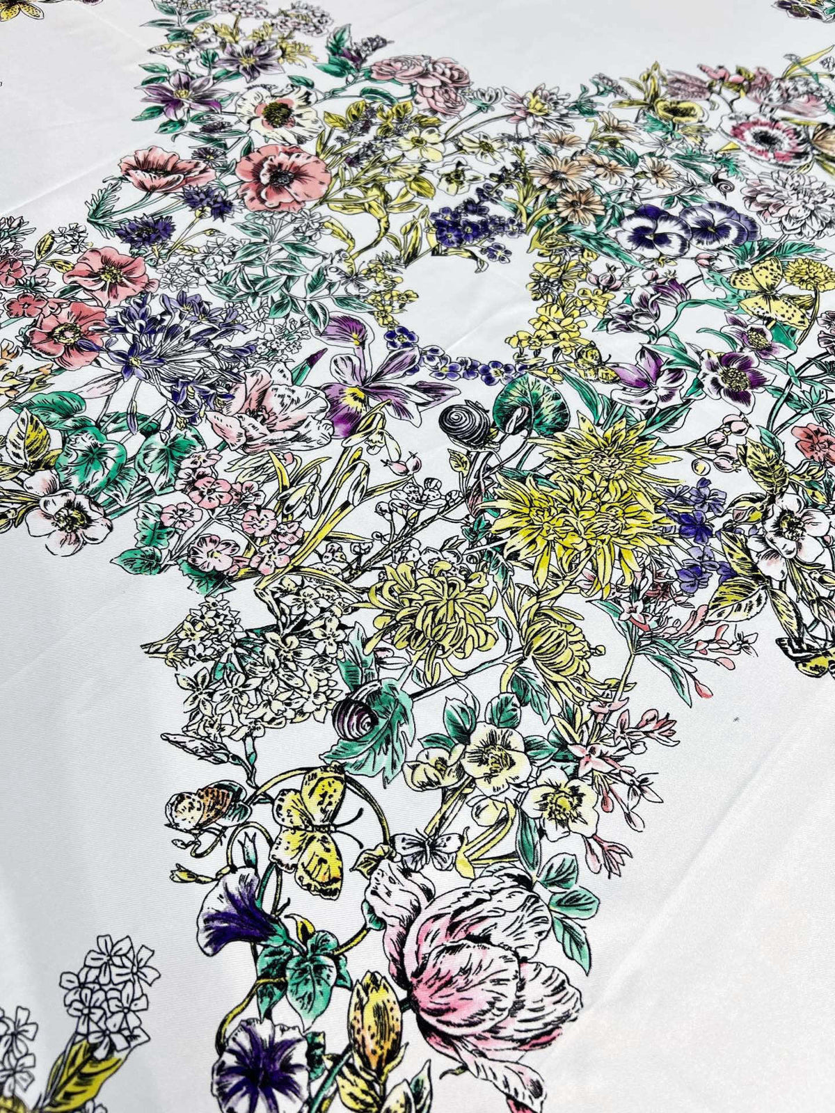 Dior 2026 Scarf 90cm Colorful Silk 212127
