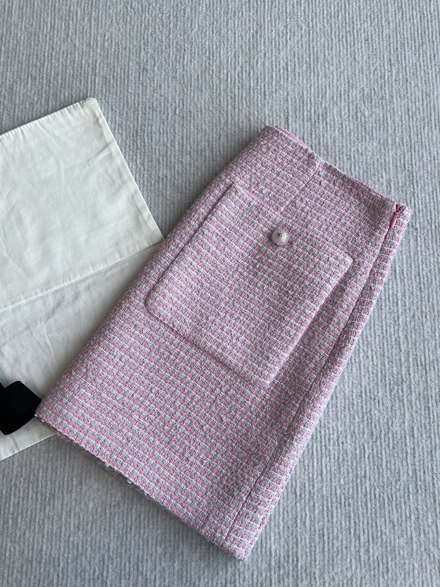 CC 25 Set Tweed Pink Cotton Polyamide
