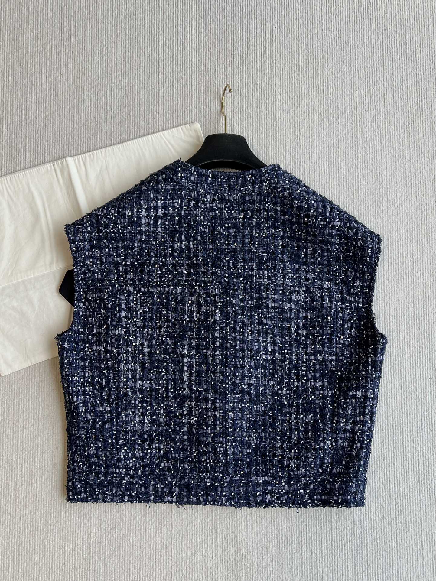 CC 25 Sleeveless Vest Yb Navy Blue Polyamide Cotton 237719