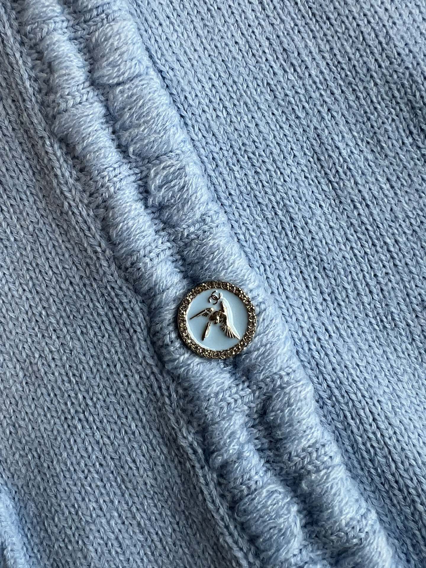 CC 25 cashmere round neck cardigan 234788