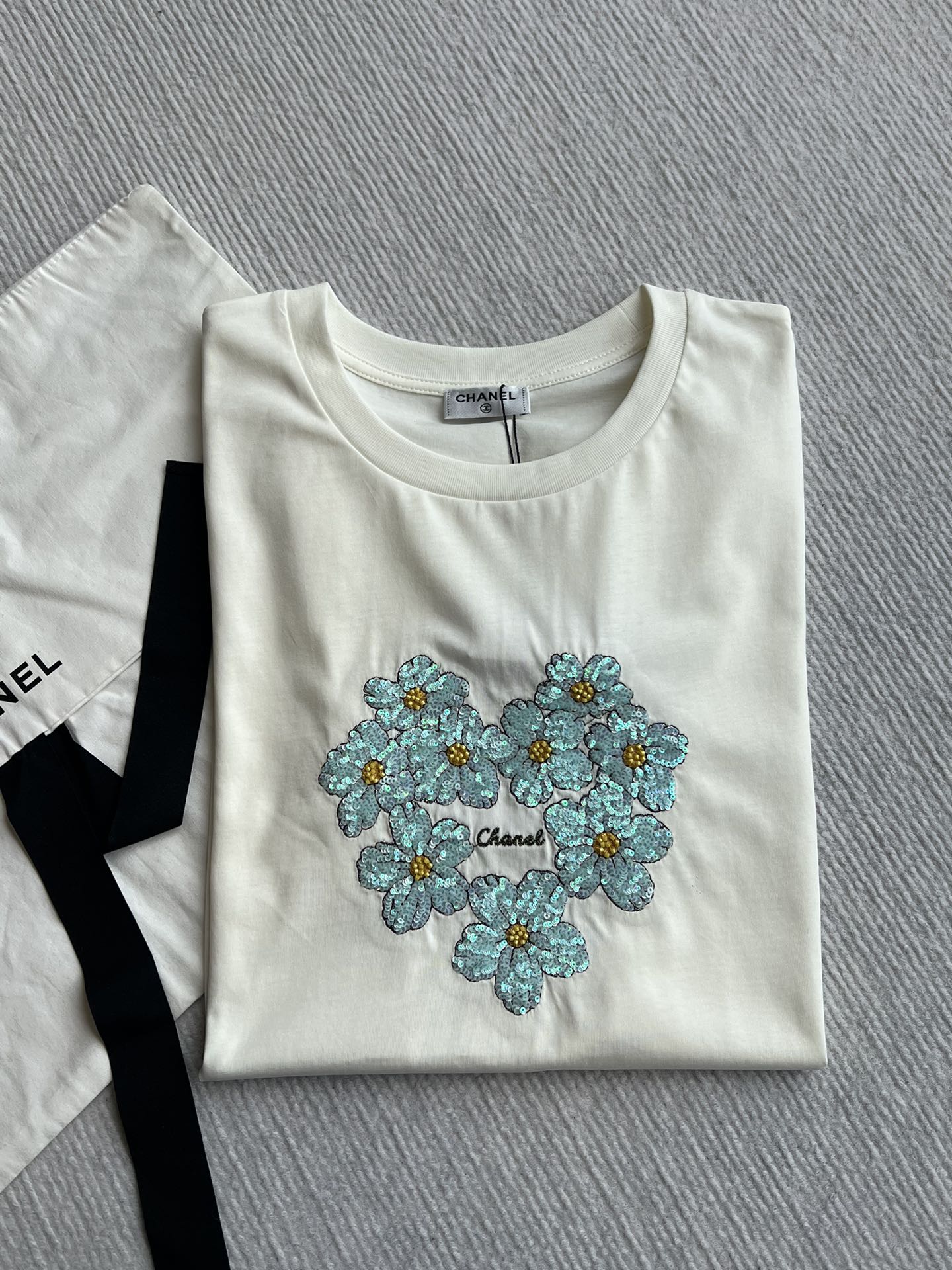 CC 25 Embroidered Sleeves Short Cotton