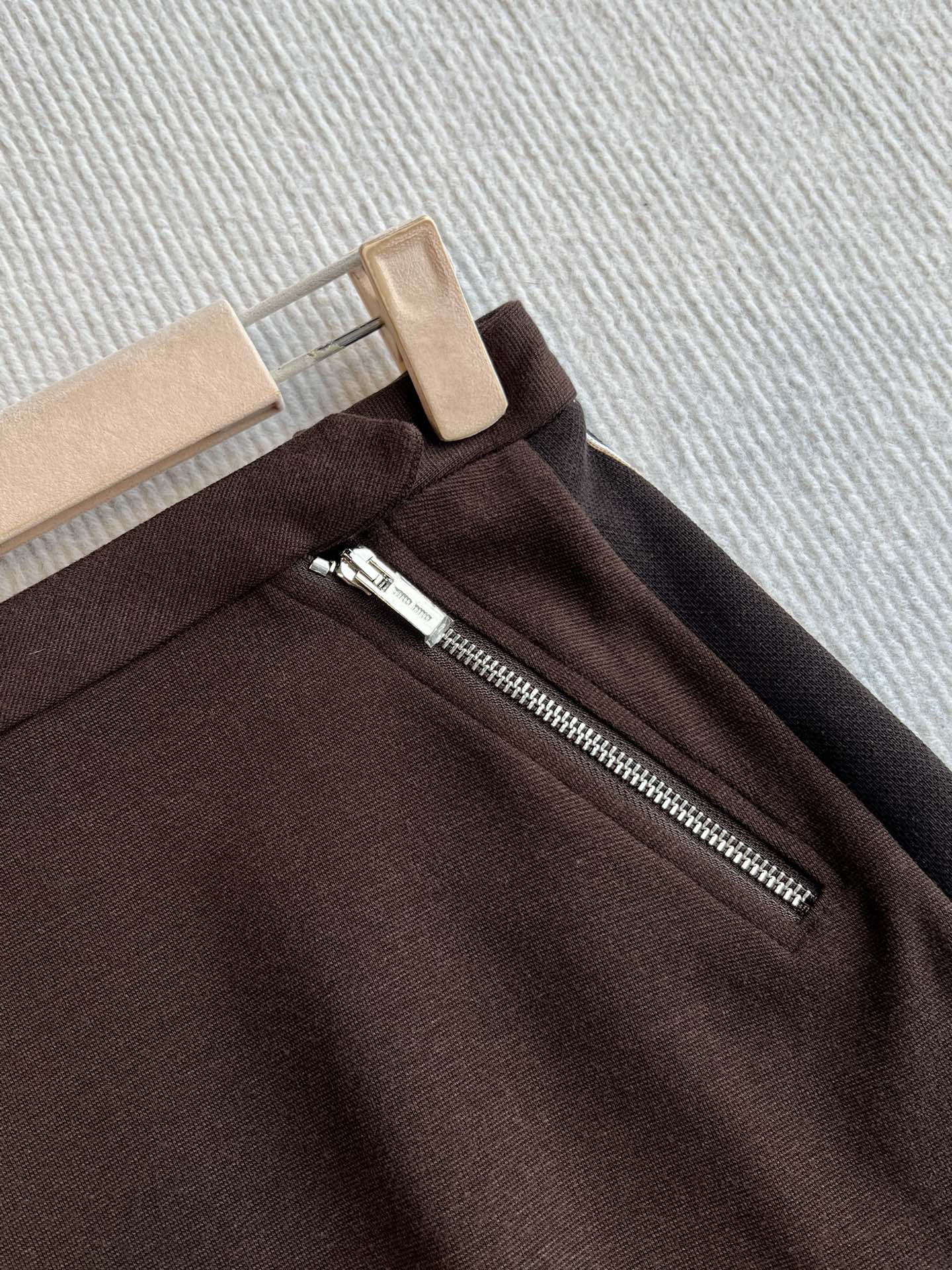 Miu Miu 25 Winter Set Brown Mix Beige Viscose