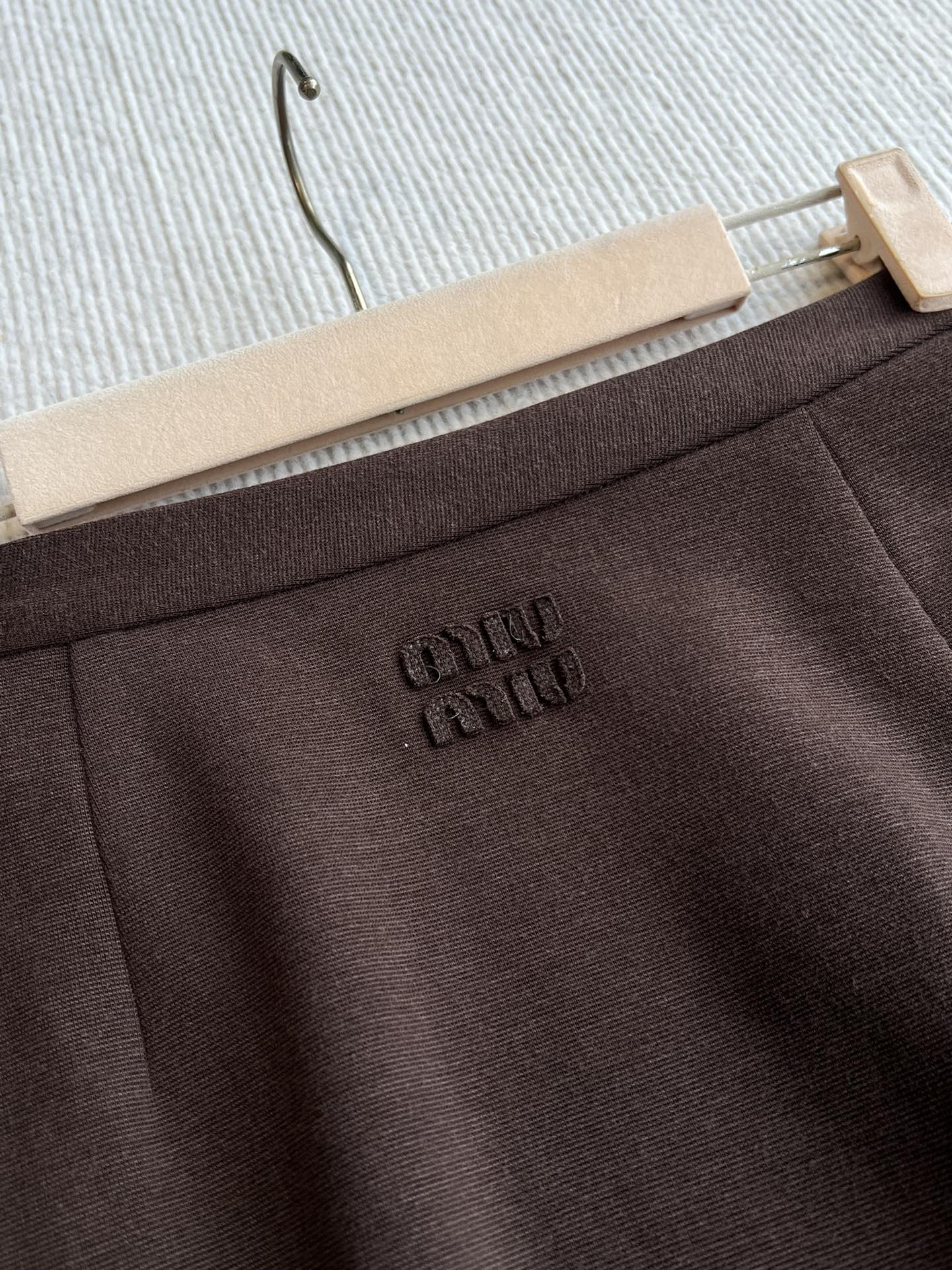 Miu Miu 25 Winter Set Brown Mix Beige Viscose